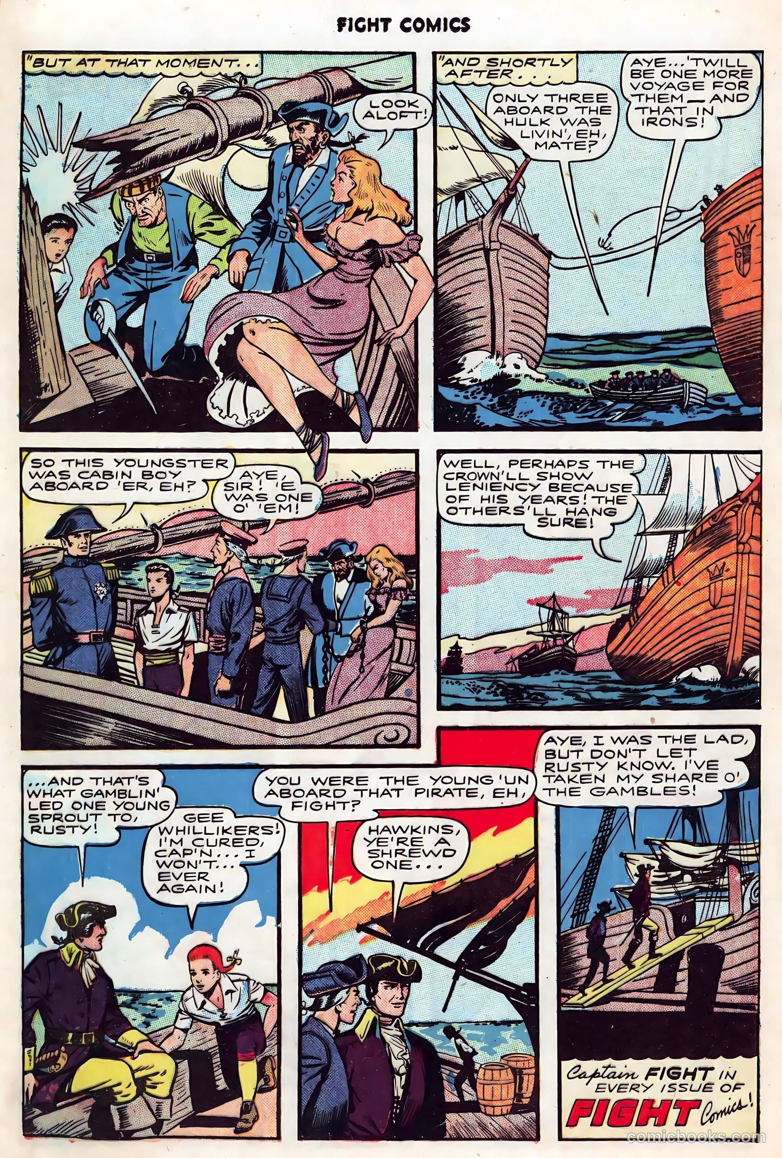 Fight Comics #46 (1946) — page 32 of 52