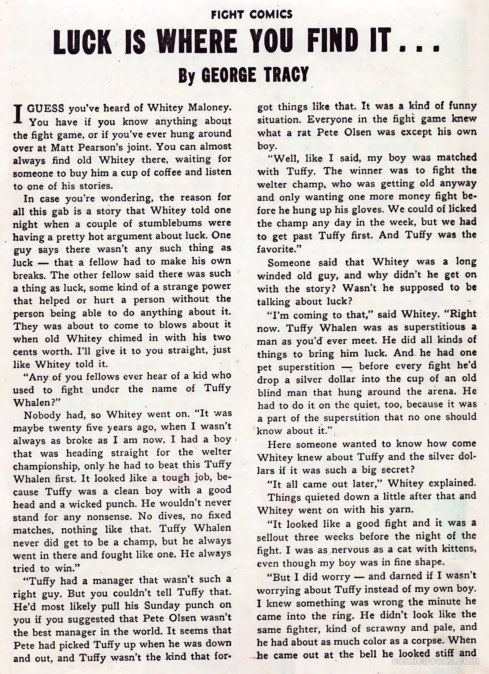 Fight Comics #46 (1946) — page 33 of 52