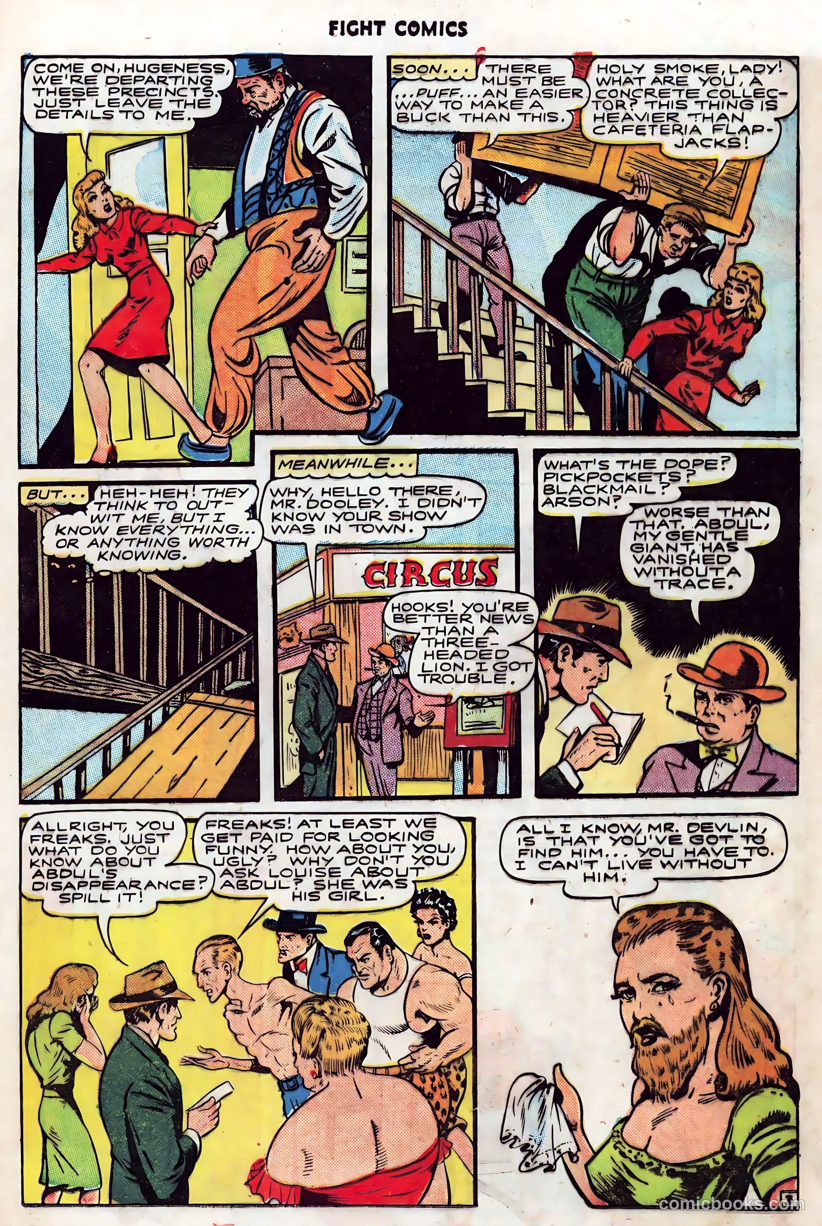 Fight Comics #46 (1946) — page 37 of 52