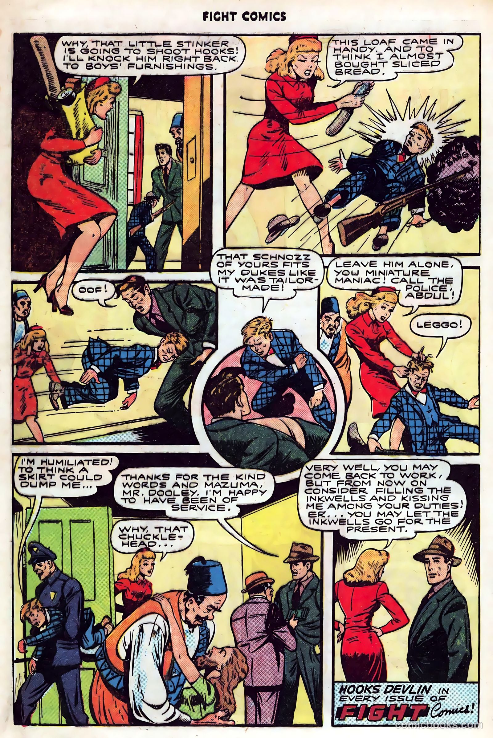 Fight Comics #46 (1946) — page 40 of 52