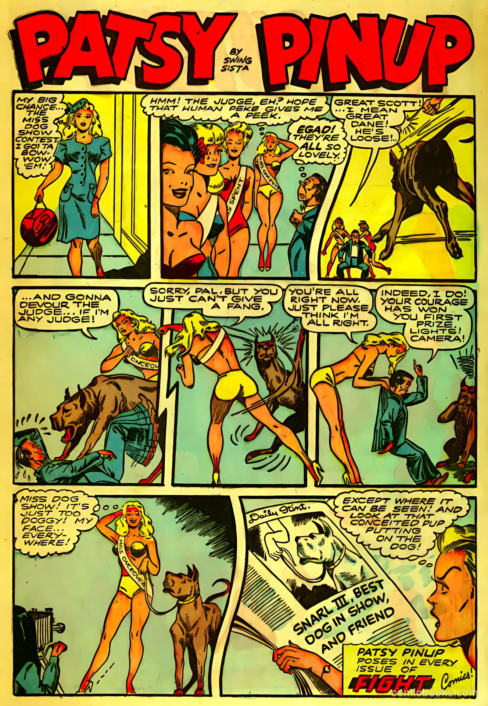 Fight Comics #47 (1946) — page 22 of 53