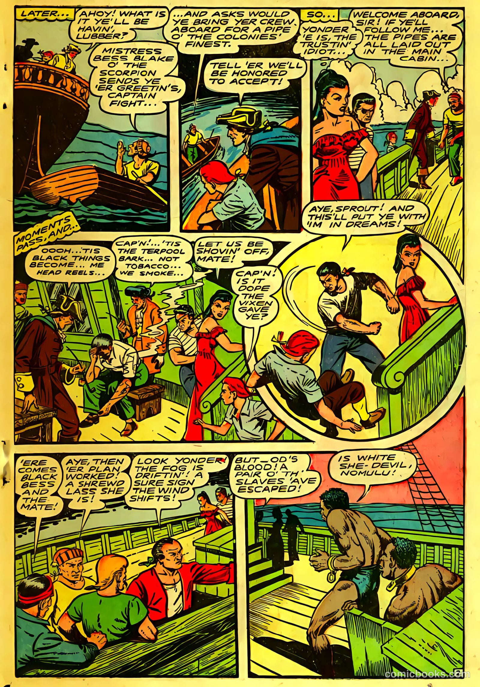 Fight Comics #47 (1946) — page 32 of 53