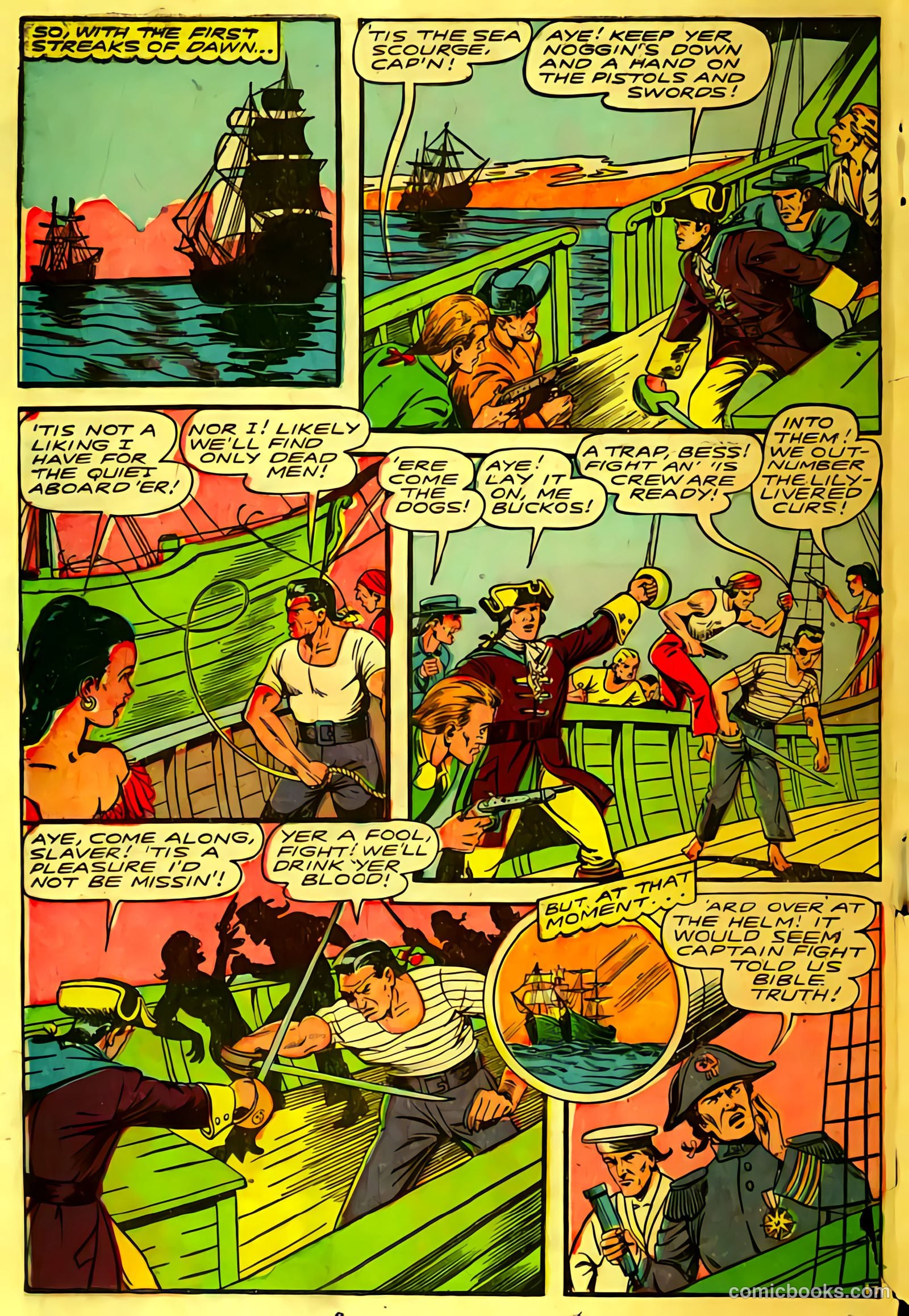 Fight Comics #47 (1946) — page 35 of 53