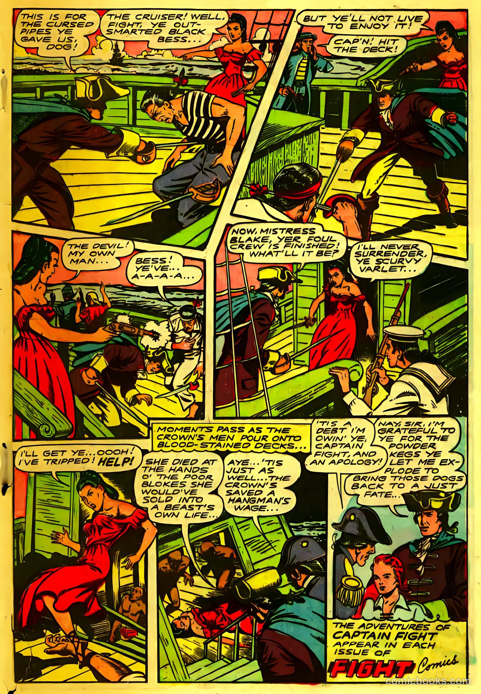 Fight Comics #47 (1946) — page 36 of 53