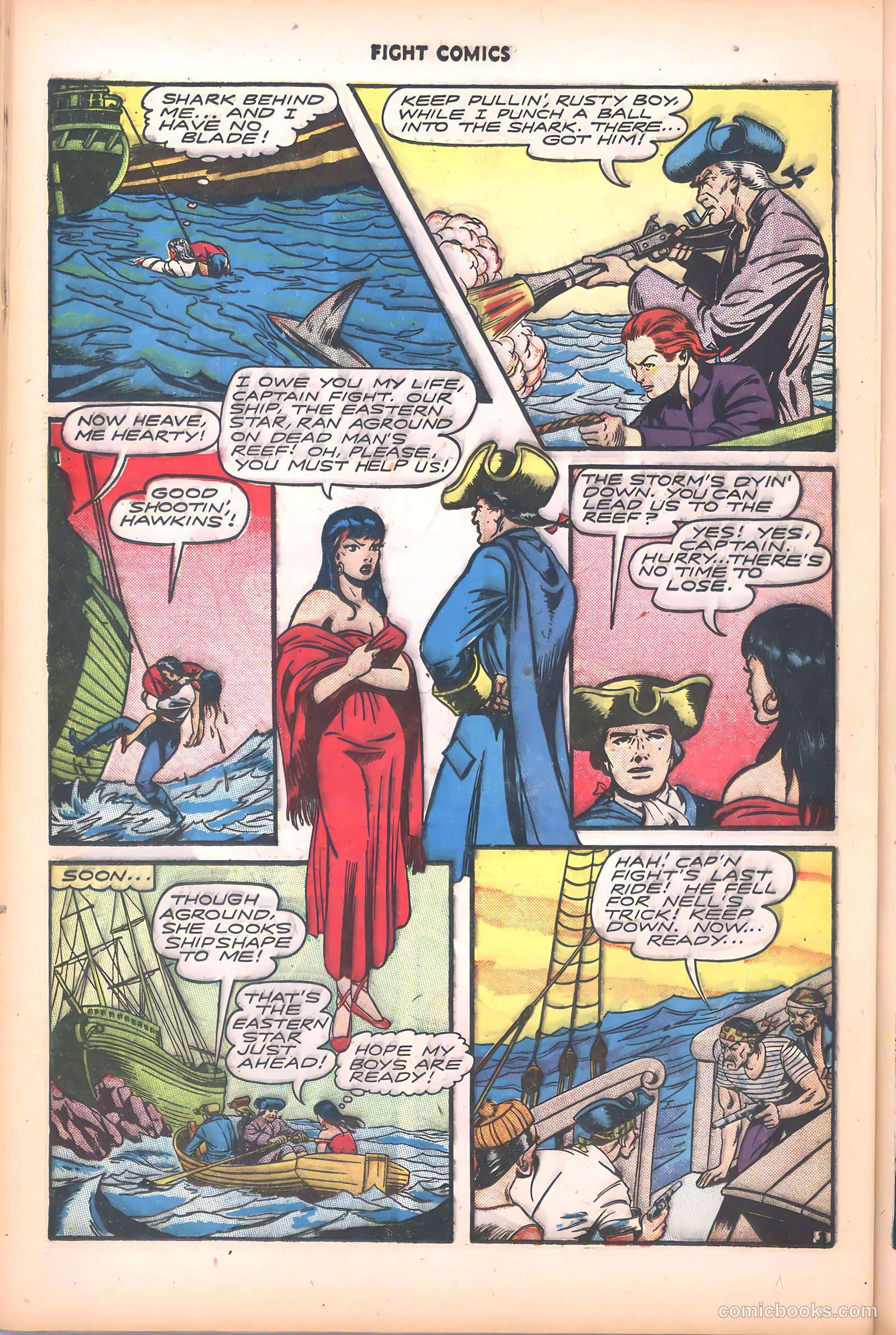 Fight Comics #48 (1947) — page 32 of 53