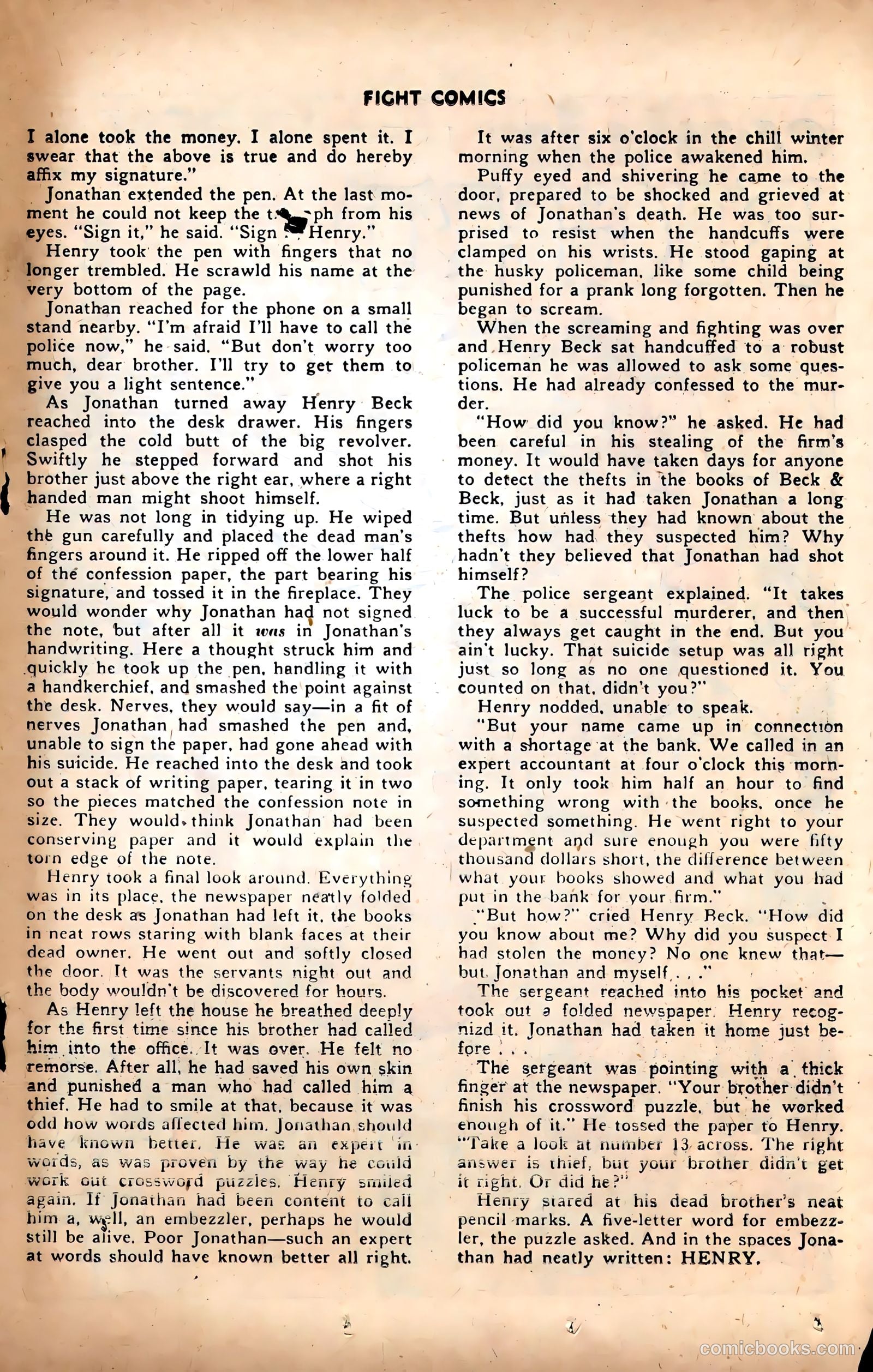 Fight Comics #49 (1947) — page 29 of 52