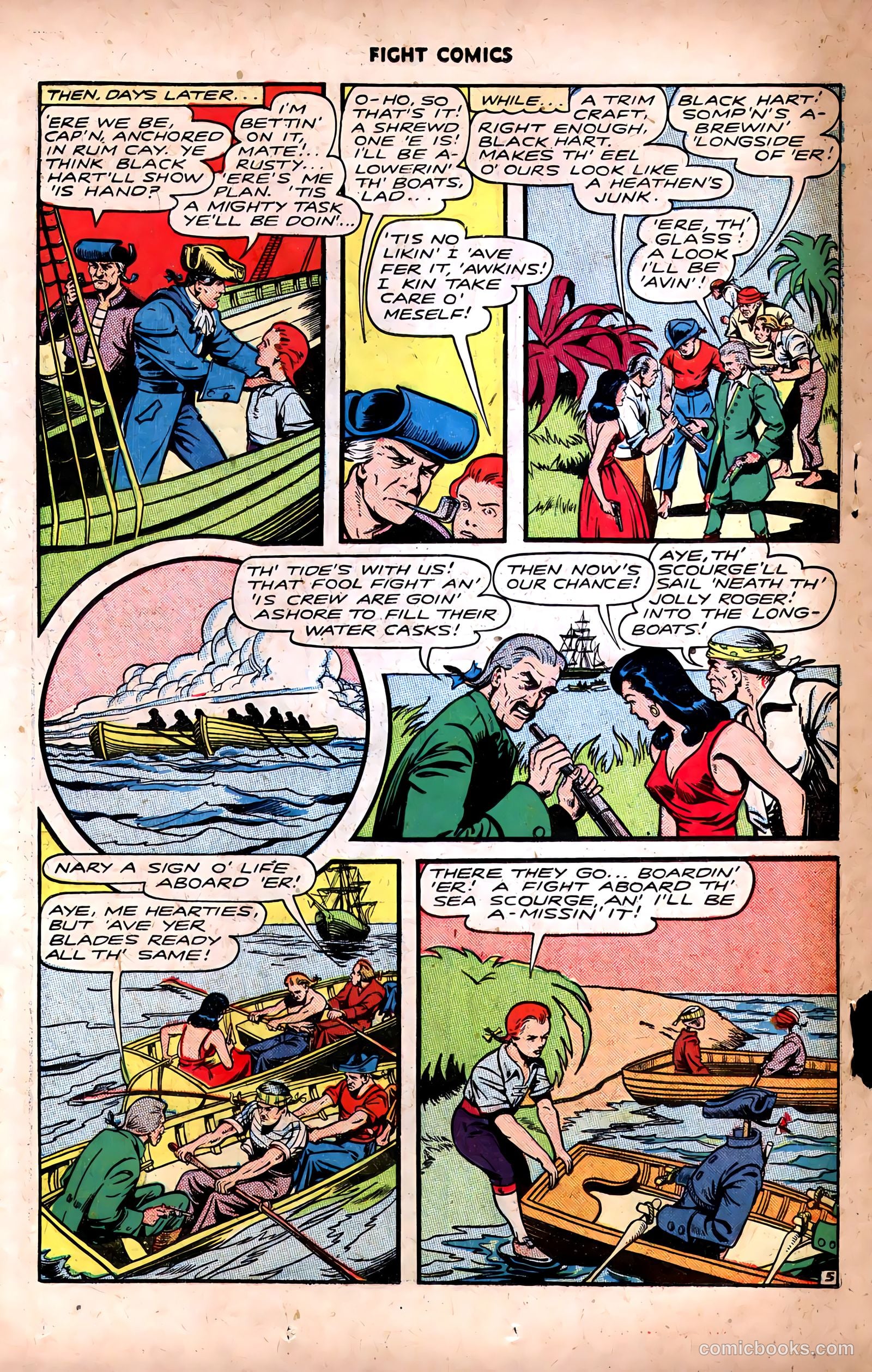 Fight Comics #49 (1947) — page 34 of 52