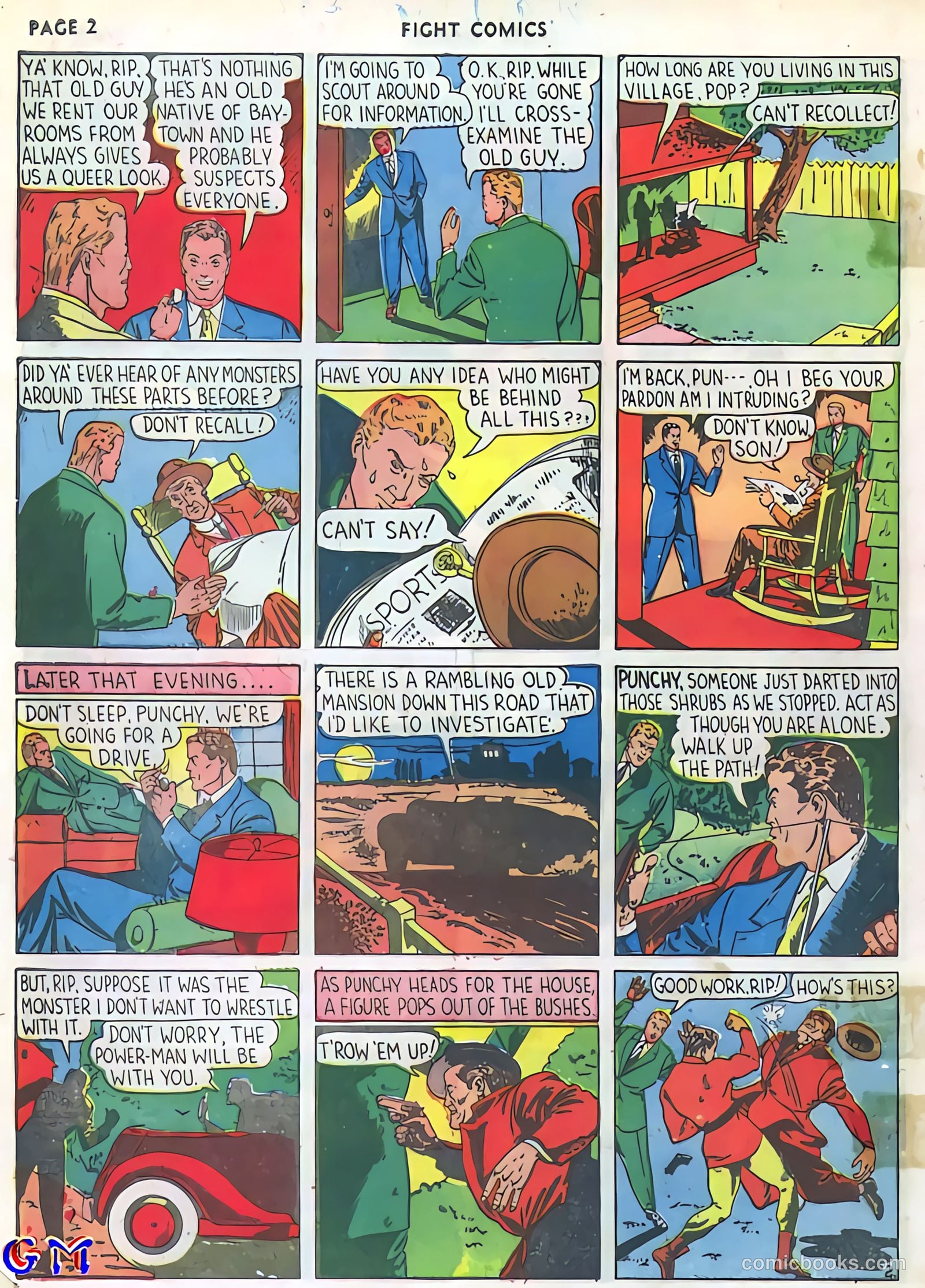 Fight Comics #5 (1940) — page 4 of 69