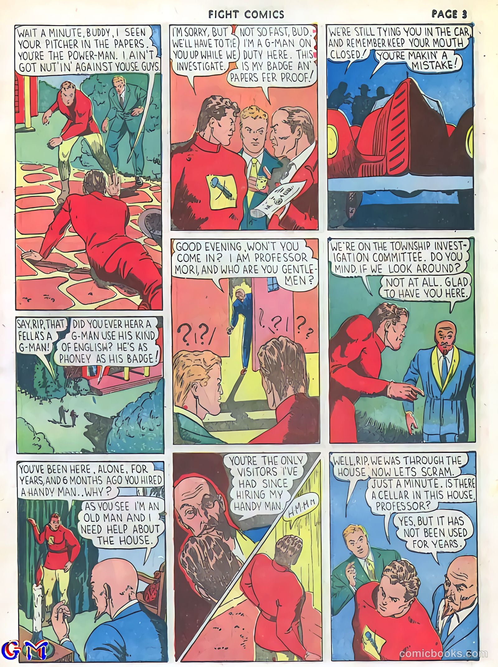 Fight Comics #5 (1940) — page 5 of 69