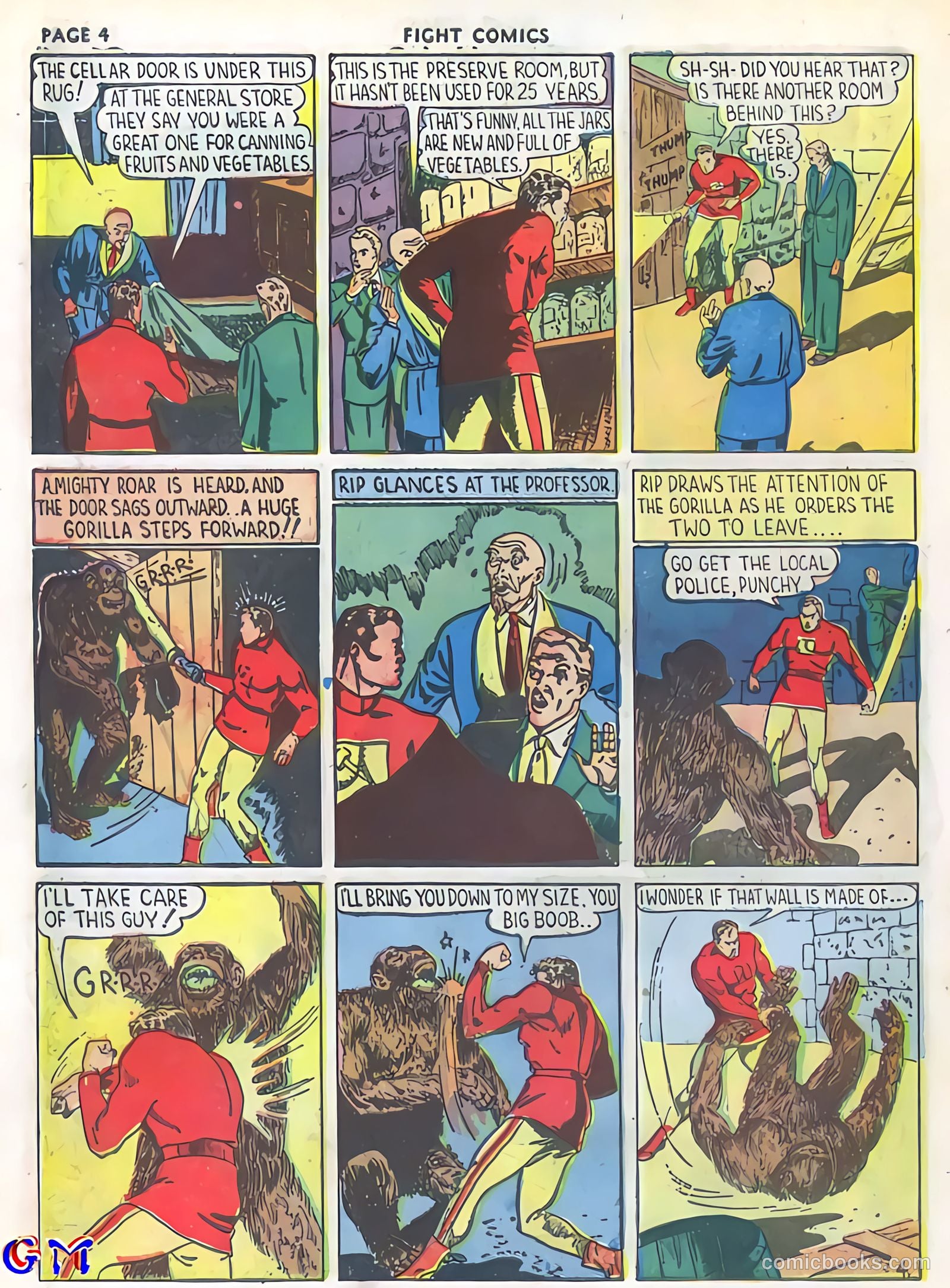 Fight Comics #5 (1940) — page 6 of 69