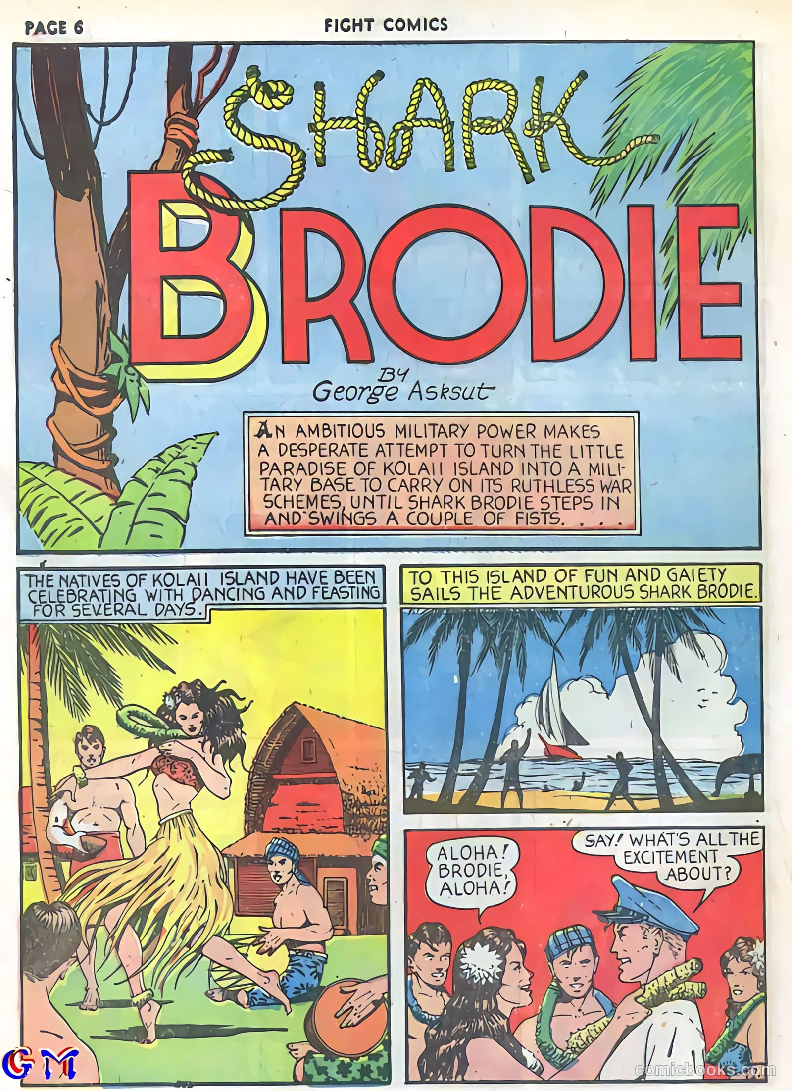 Fight Comics #5 (1940) — page 8 of 69