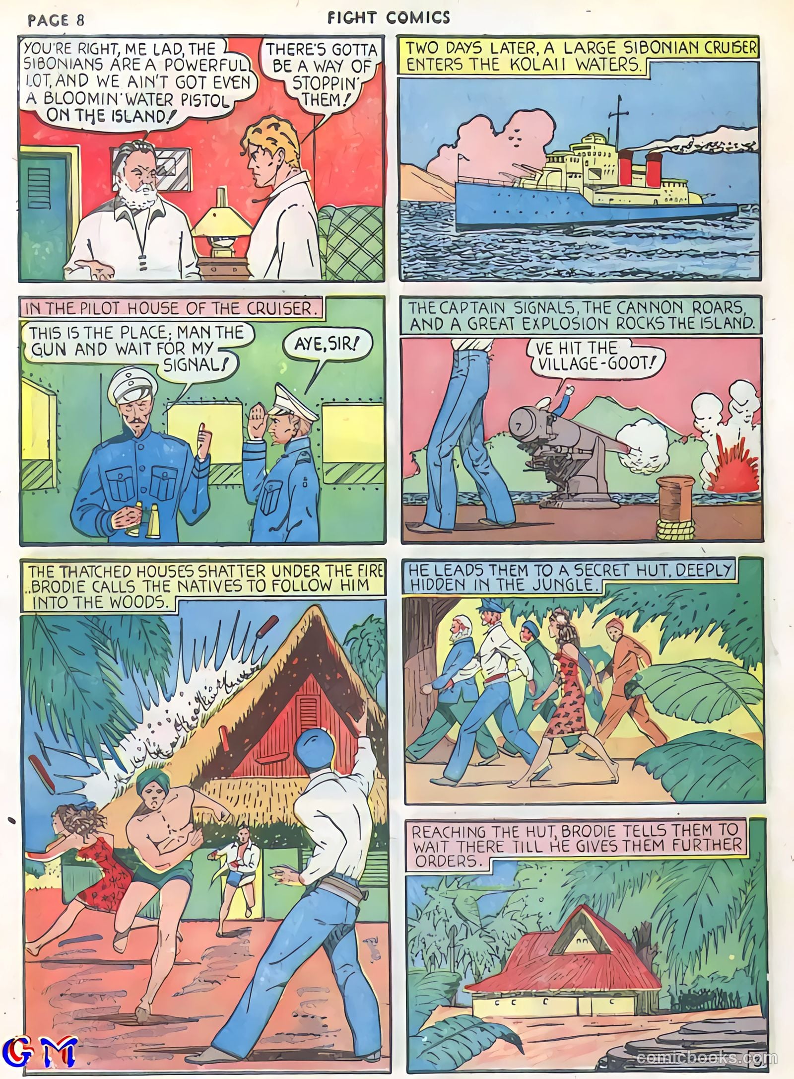Fight Comics #5 (1940) — page 10 of 69
