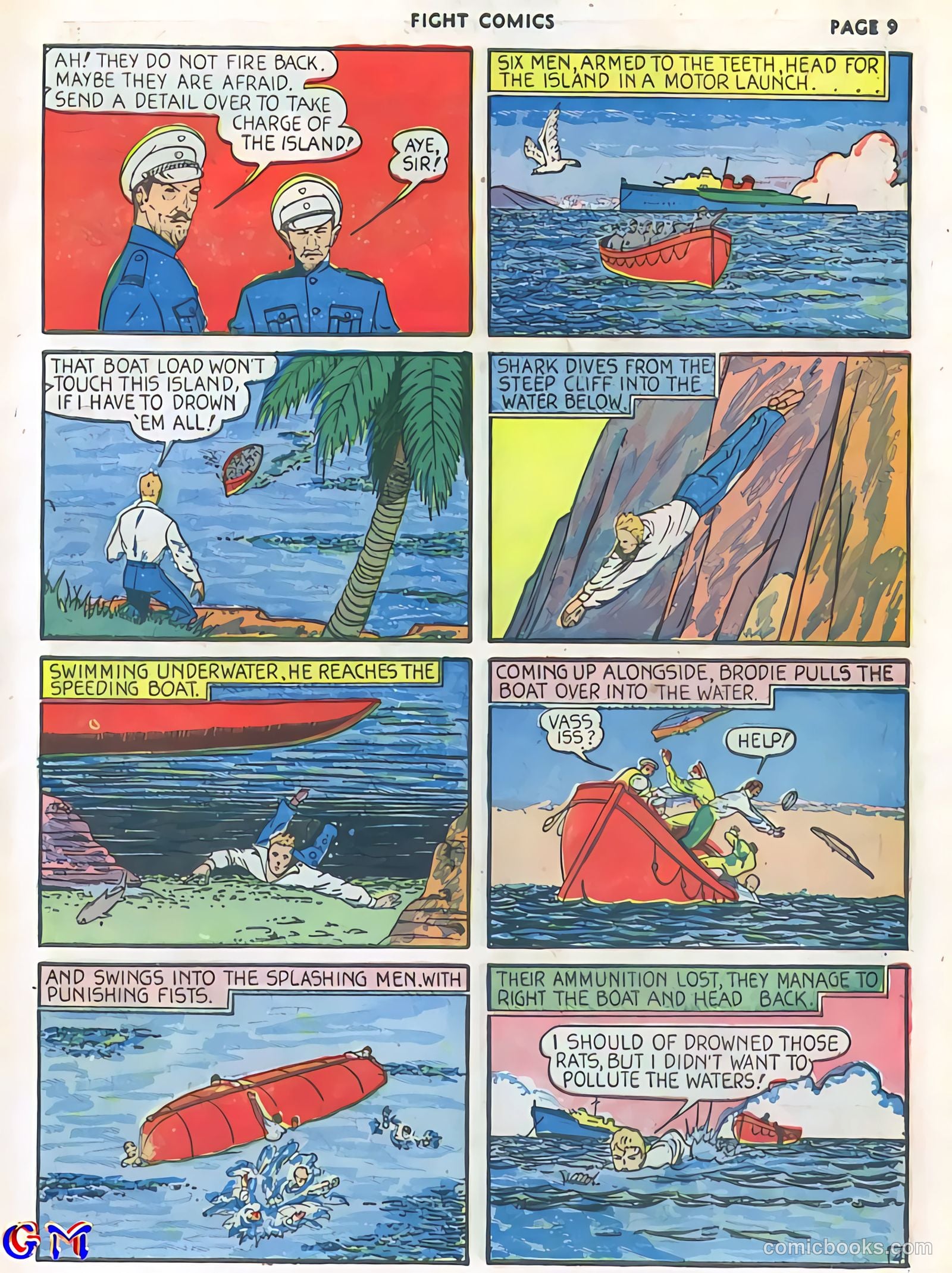 Fight Comics #5 (1940) — page 11 of 69
