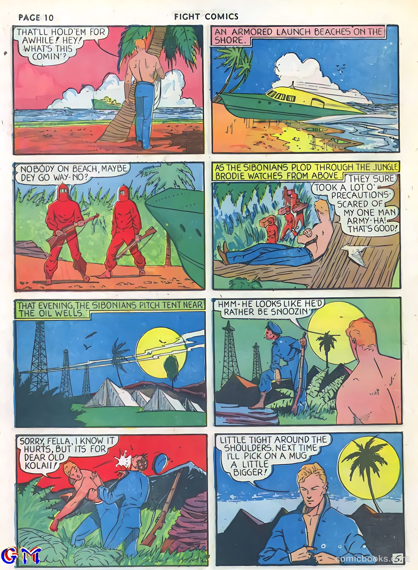 Fight Comics #5 (1940) — page 12 of 69