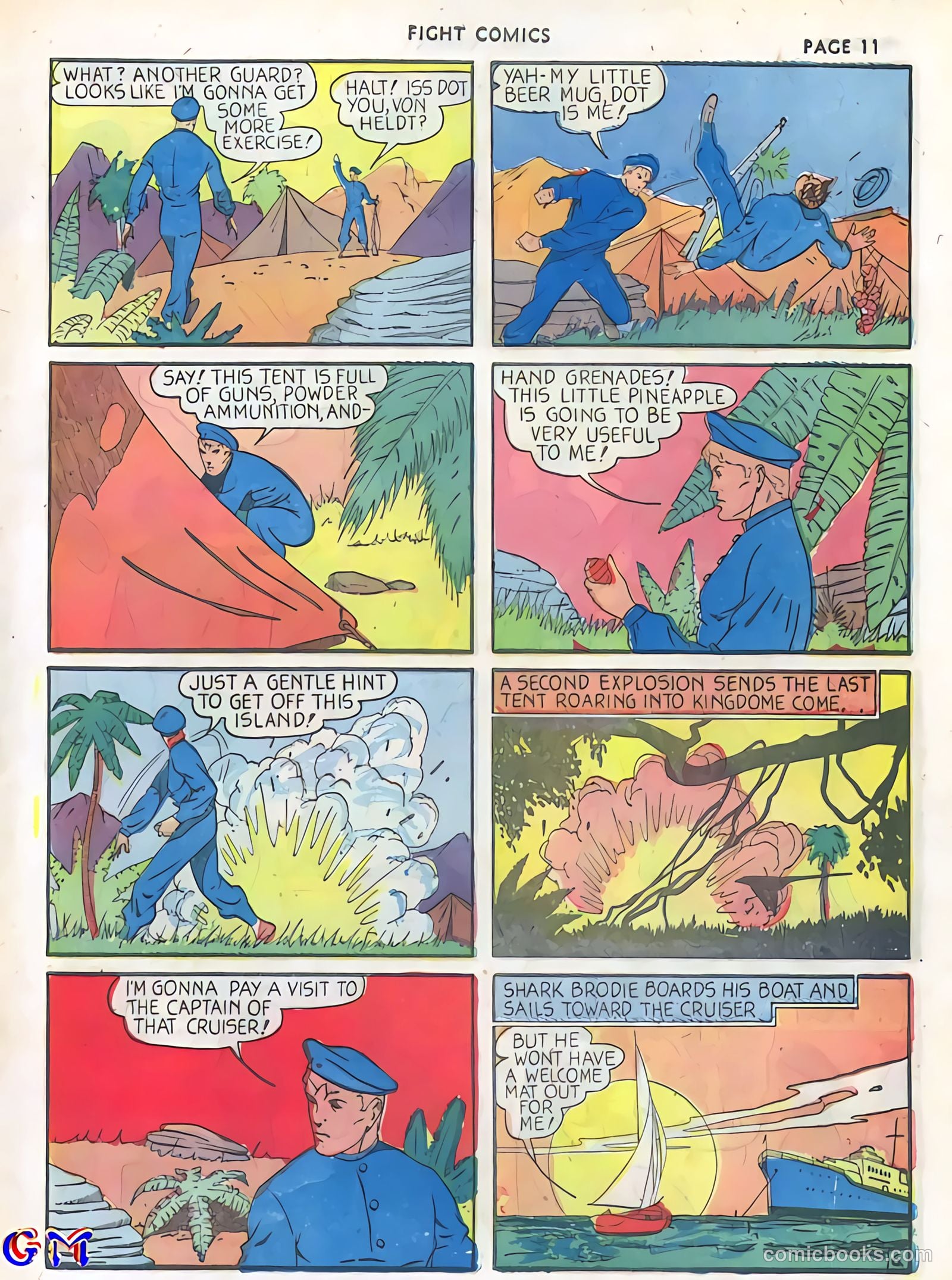 Fight Comics #5 (1940) — page 13 of 69
