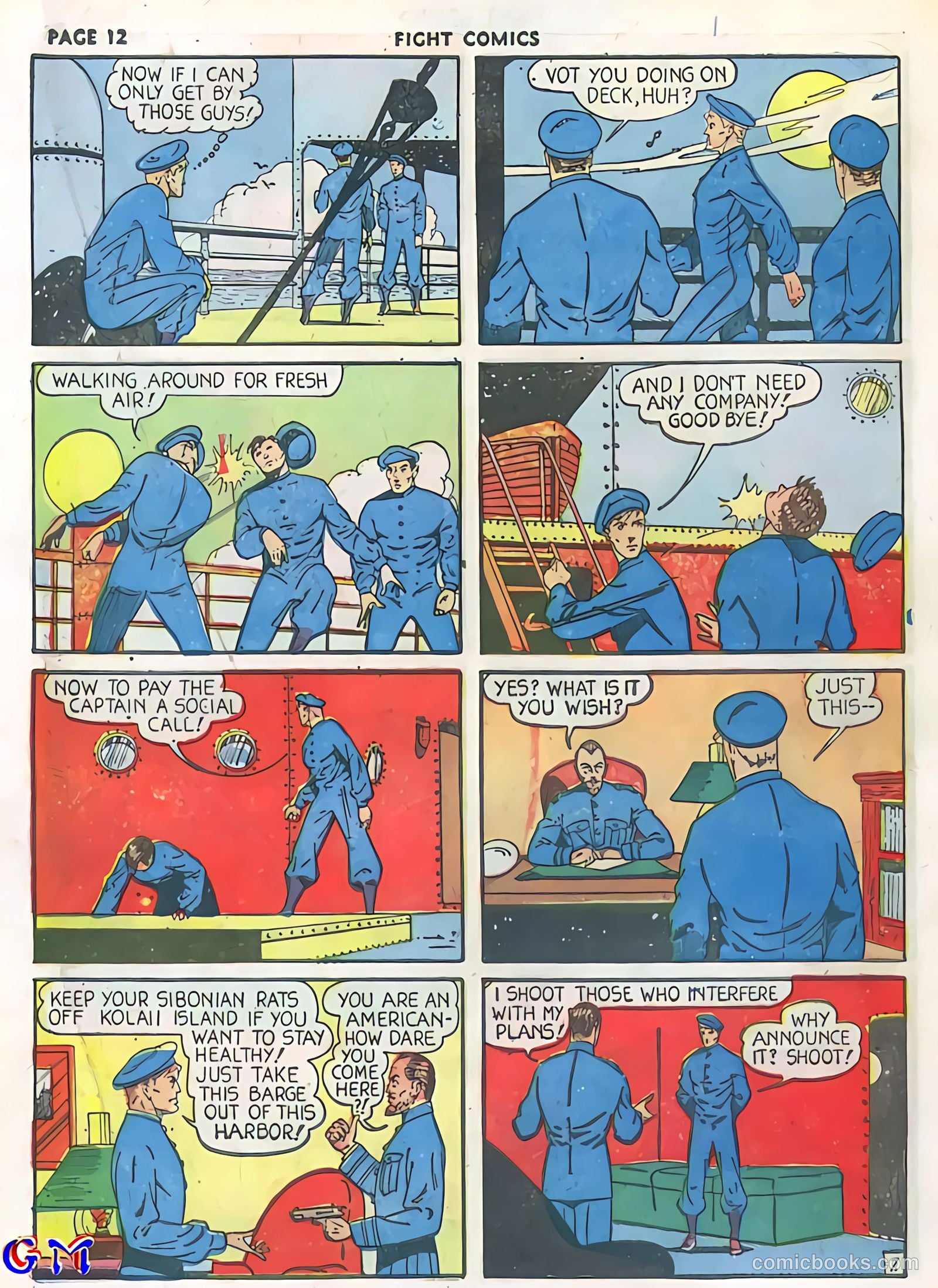 Fight Comics #5 (1940) — page 14 of 69
