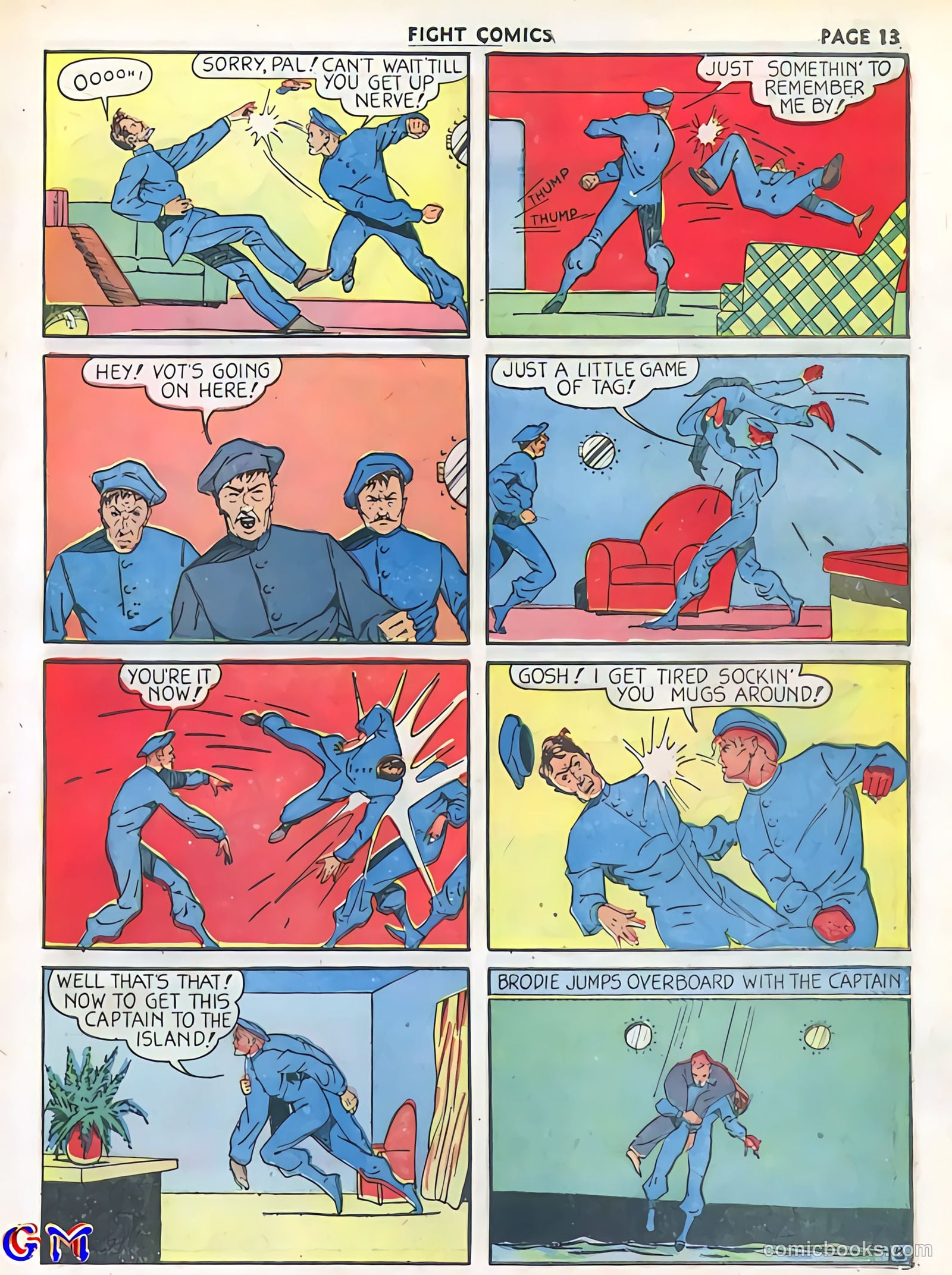 Fight Comics #5 (1940) — page 15 of 69