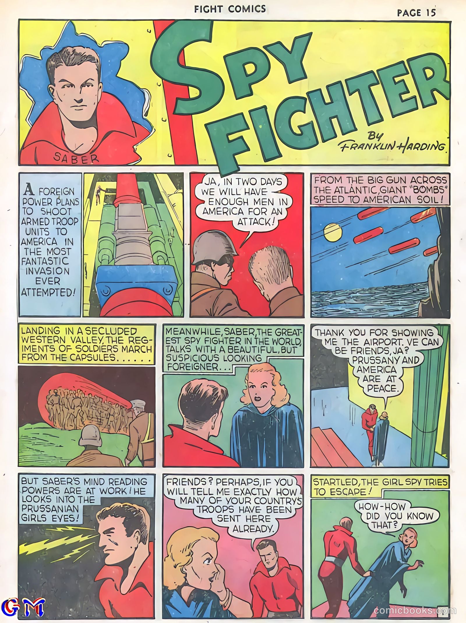 Fight Comics #5 (1940) — page 17 of 69