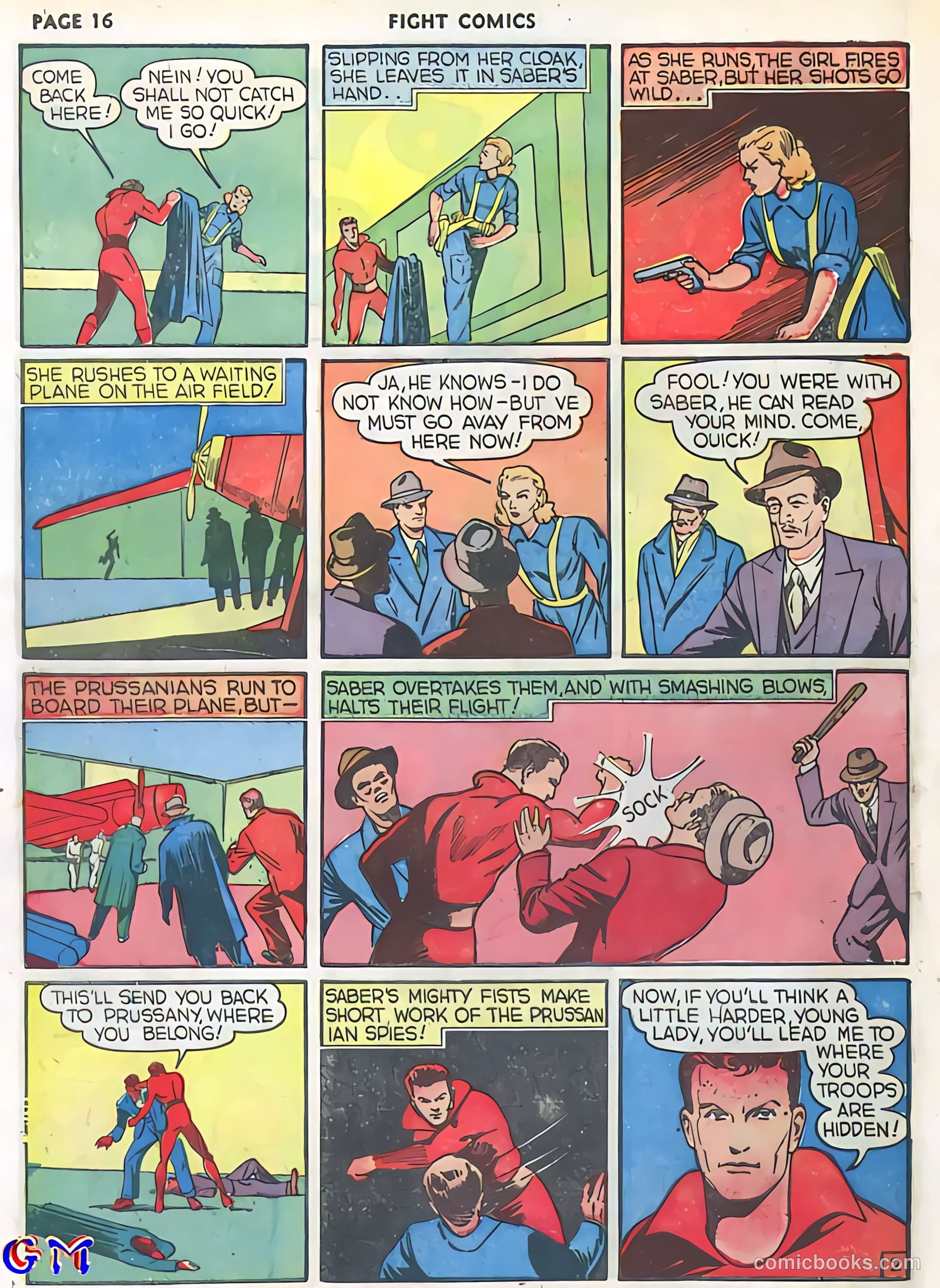 Fight Comics #5 (1940) — page 18 of 69