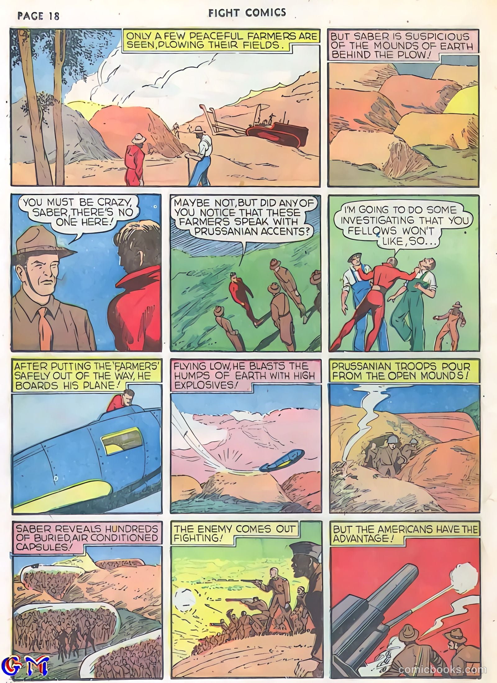Fight Comics #5 (1940) — page 20 of 69