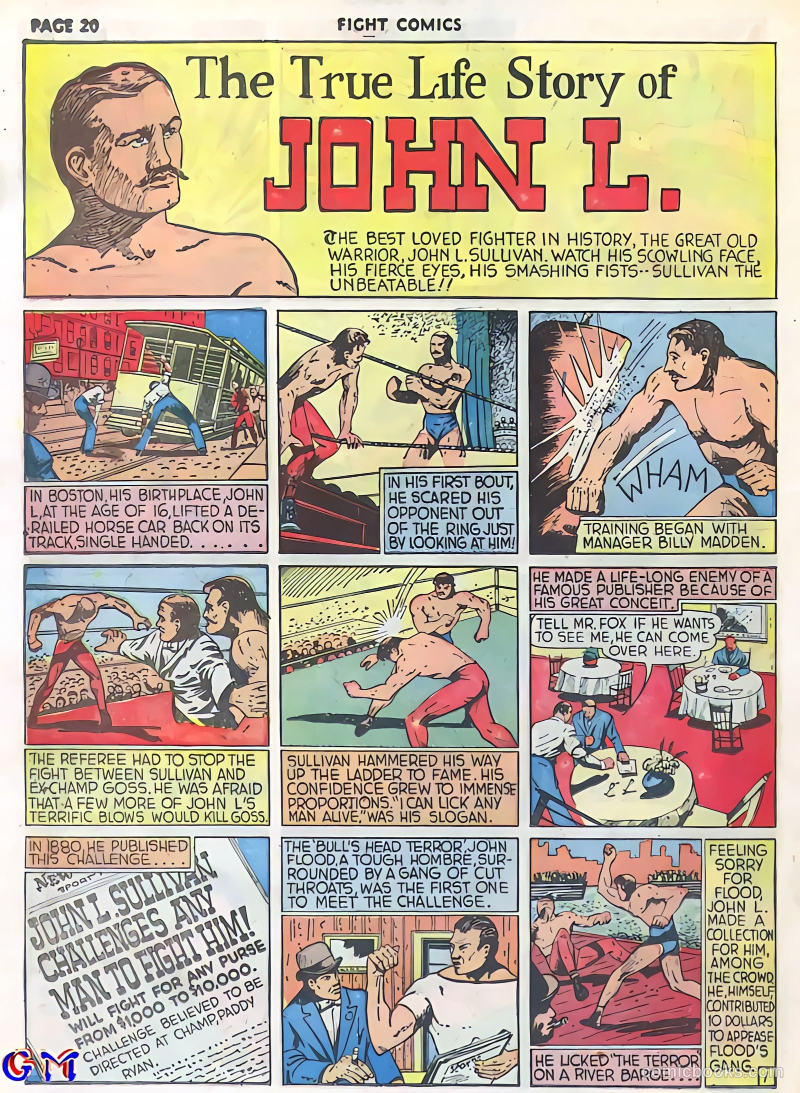 Fight Comics #5 (1940) — page 22 of 69