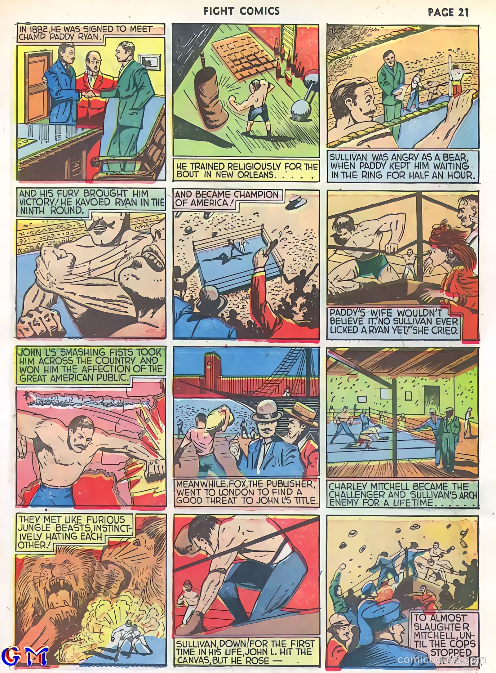 Fight Comics #5 (1940) — page 23 of 69