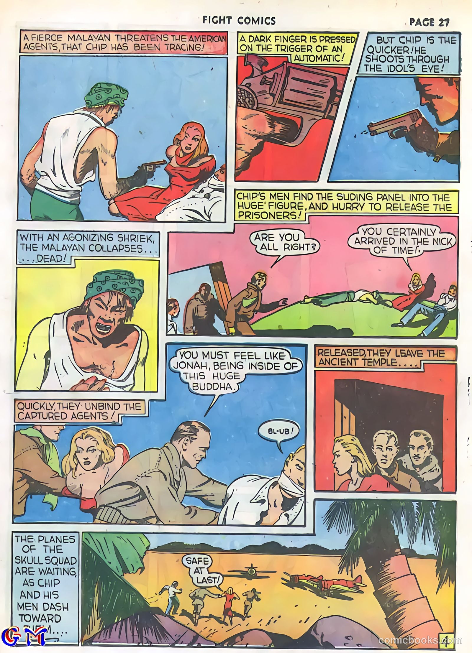 Fight Comics #5 (1940) — page 29 of 69