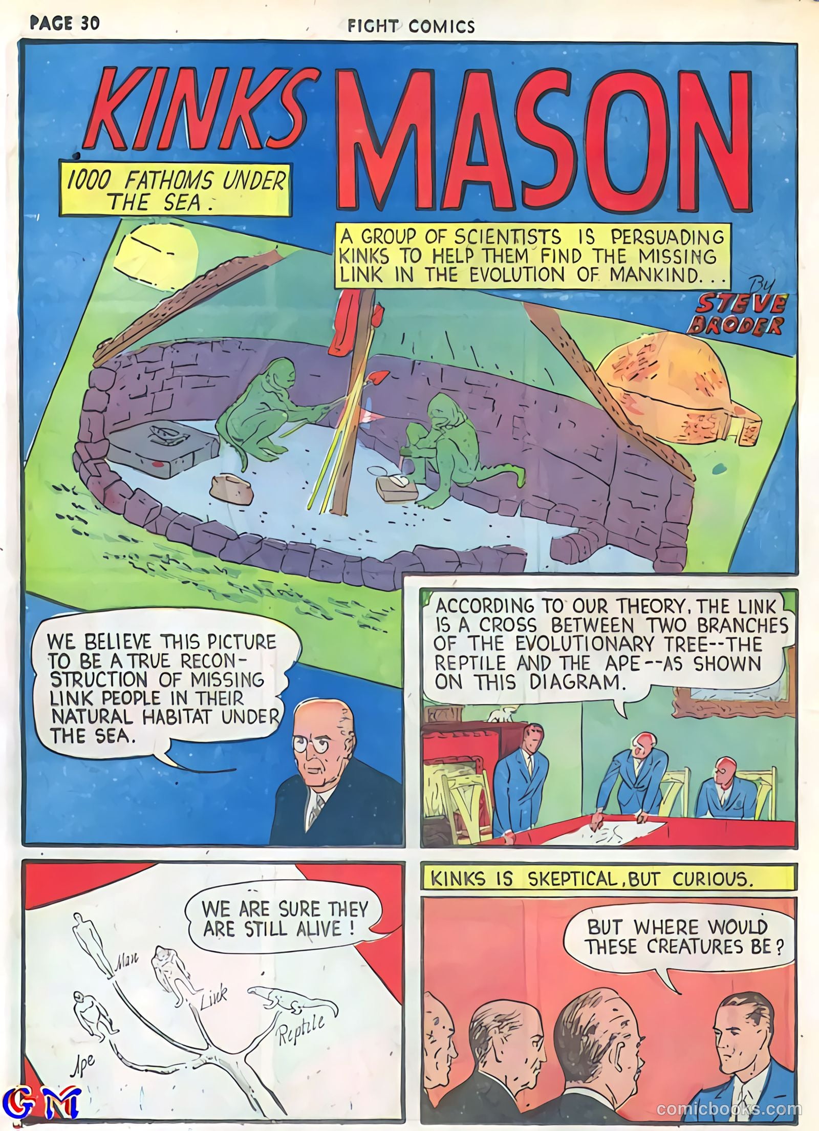 Fight Comics #5 (1940) — page 32 of 69