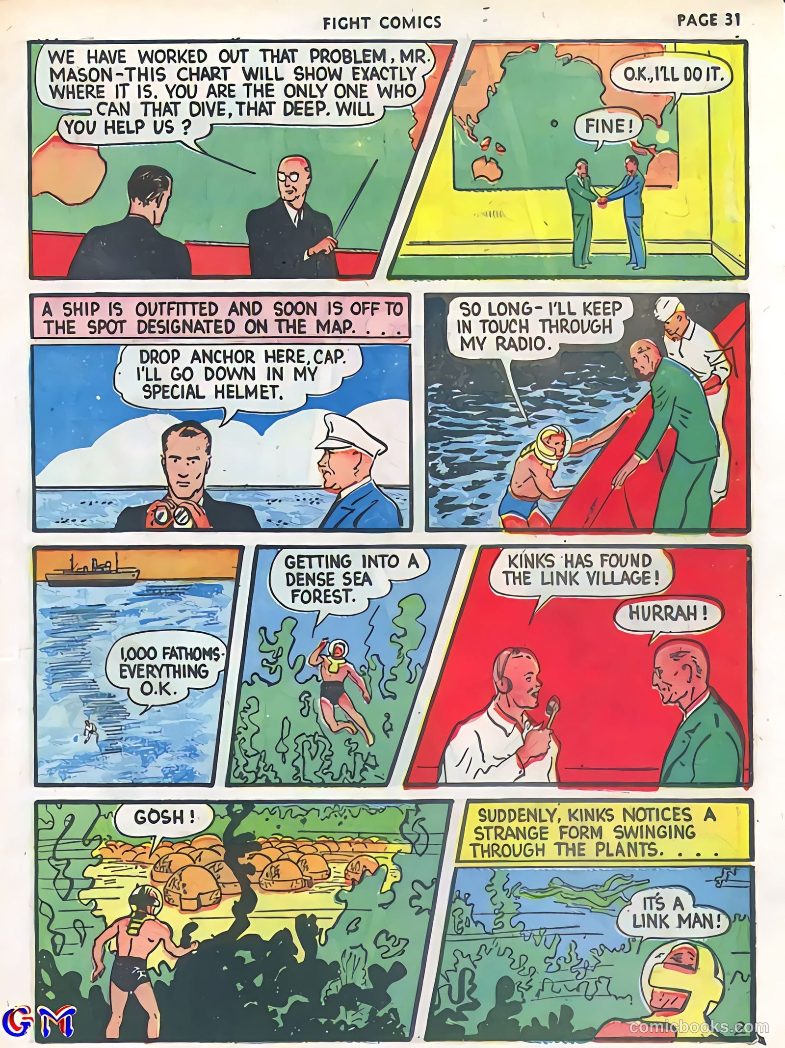 Fight Comics #5 (1940) — page 33 of 69