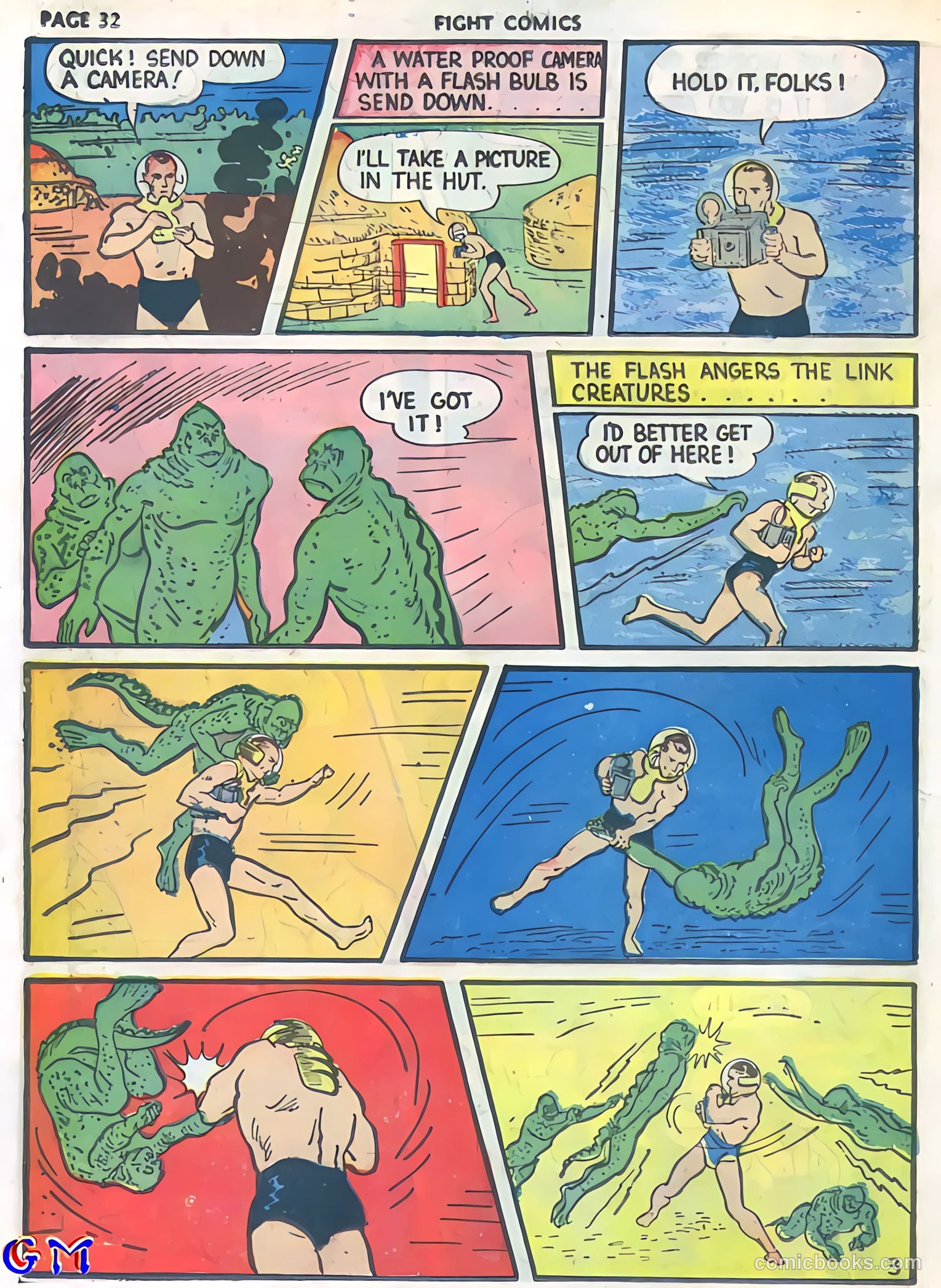 Fight Comics #5 (1940) — page 34 of 69
