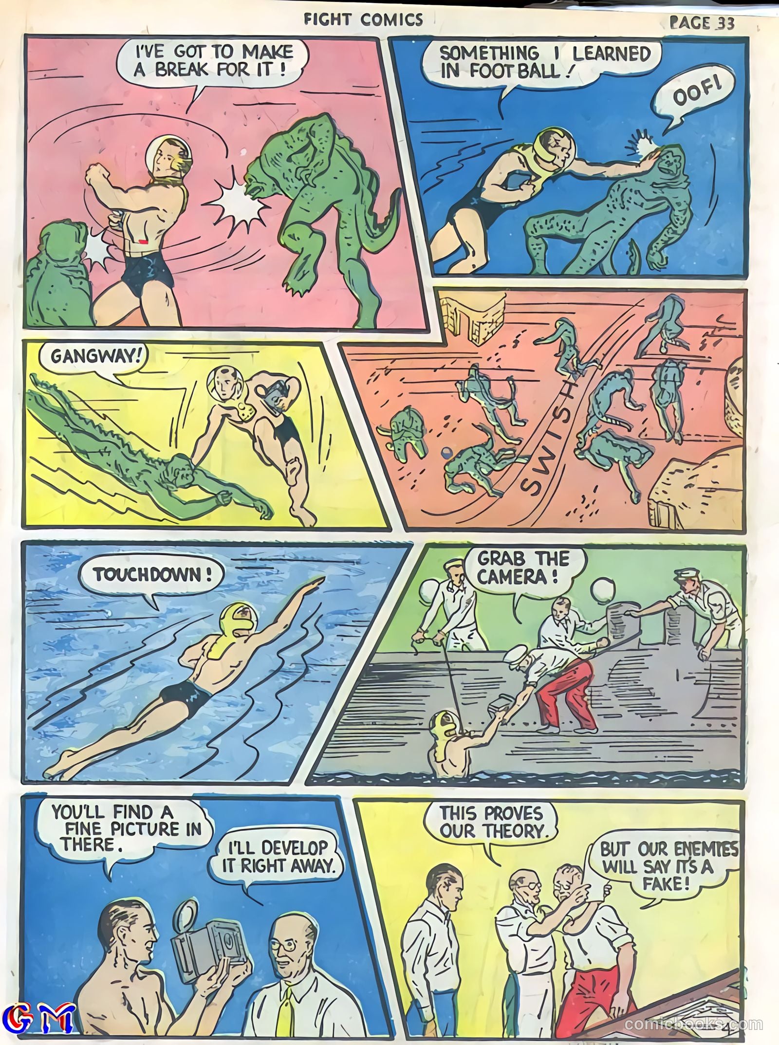 Fight Comics #5 (1940) — page 35 of 69