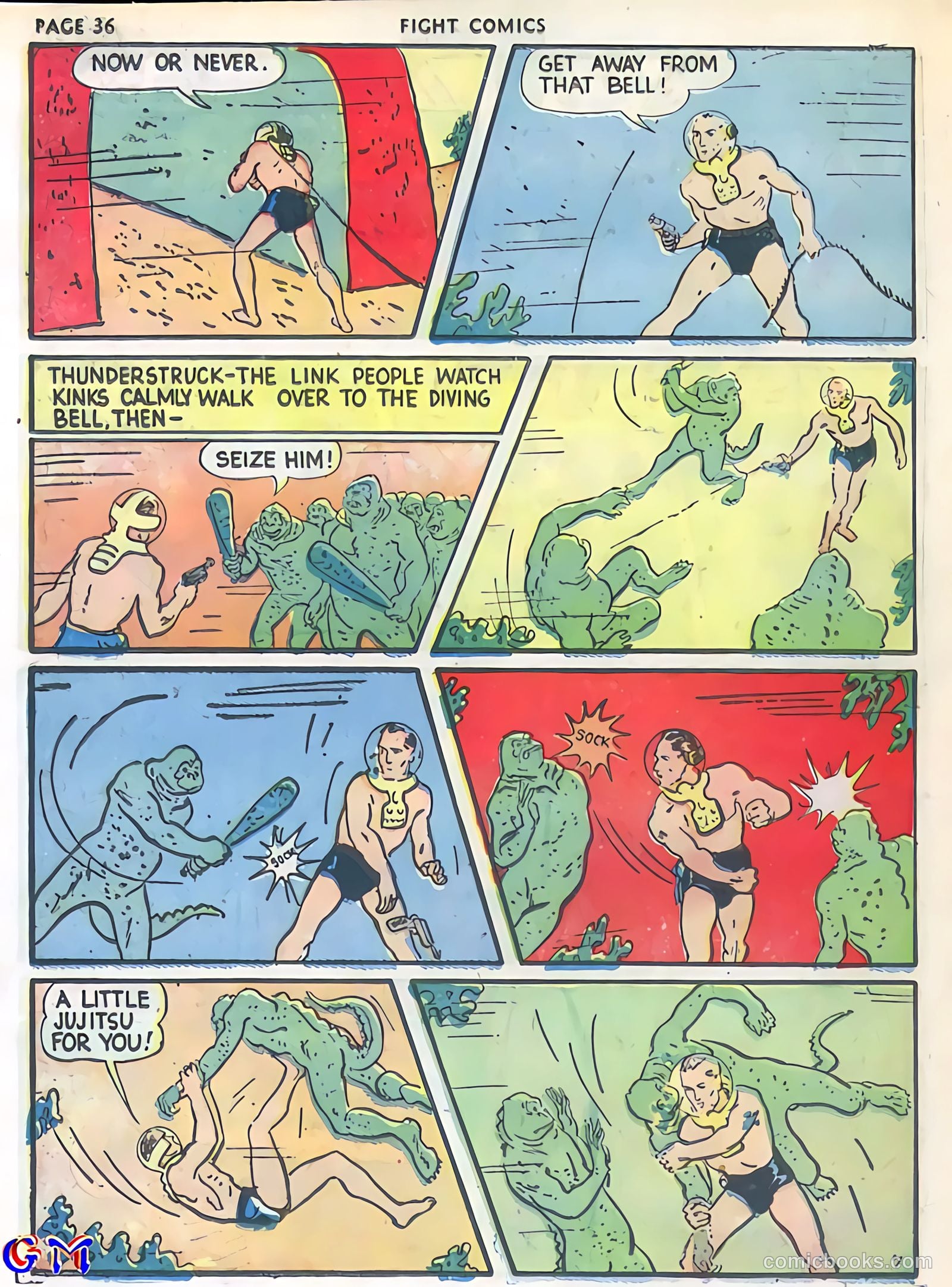 Fight Comics #5 (1940) — page 38 of 69