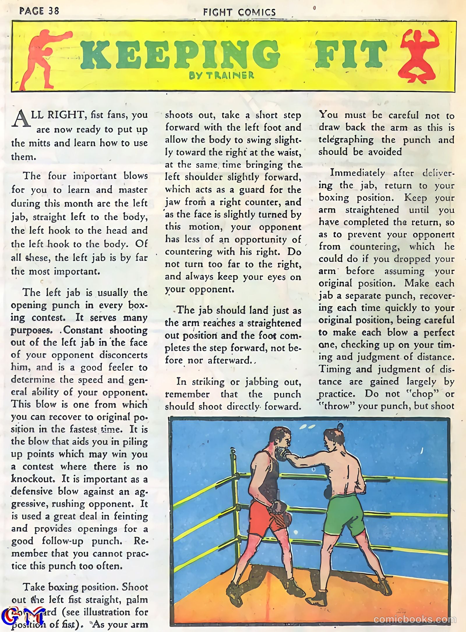 Fight Comics #5 (1940) — page 40 of 69