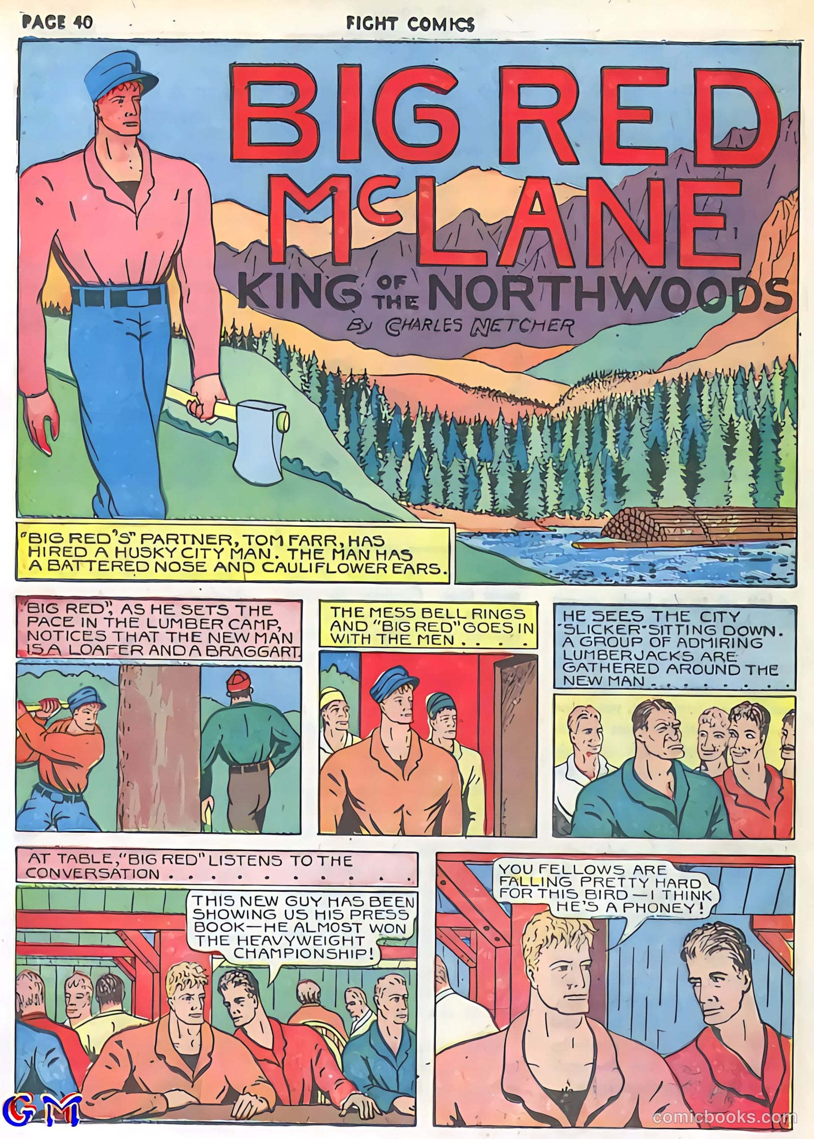 Fight Comics #5 (1940) — page 42 of 69