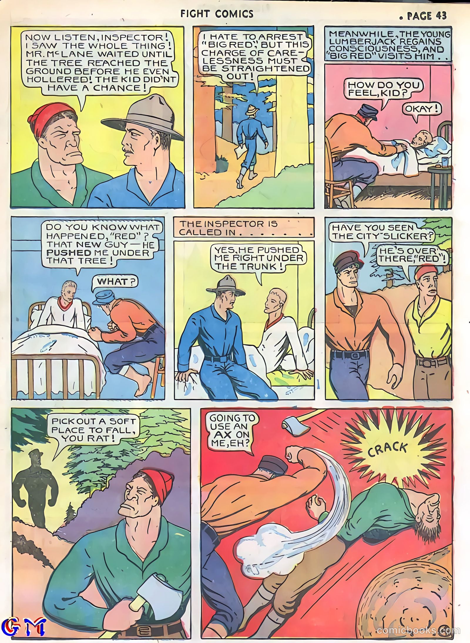 Fight Comics #5 (1940) — page 45 of 69