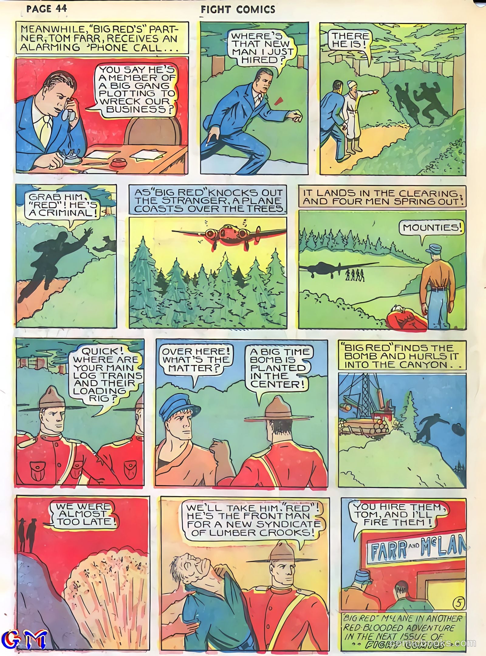 Fight Comics #5 (1940) — page 46 of 69