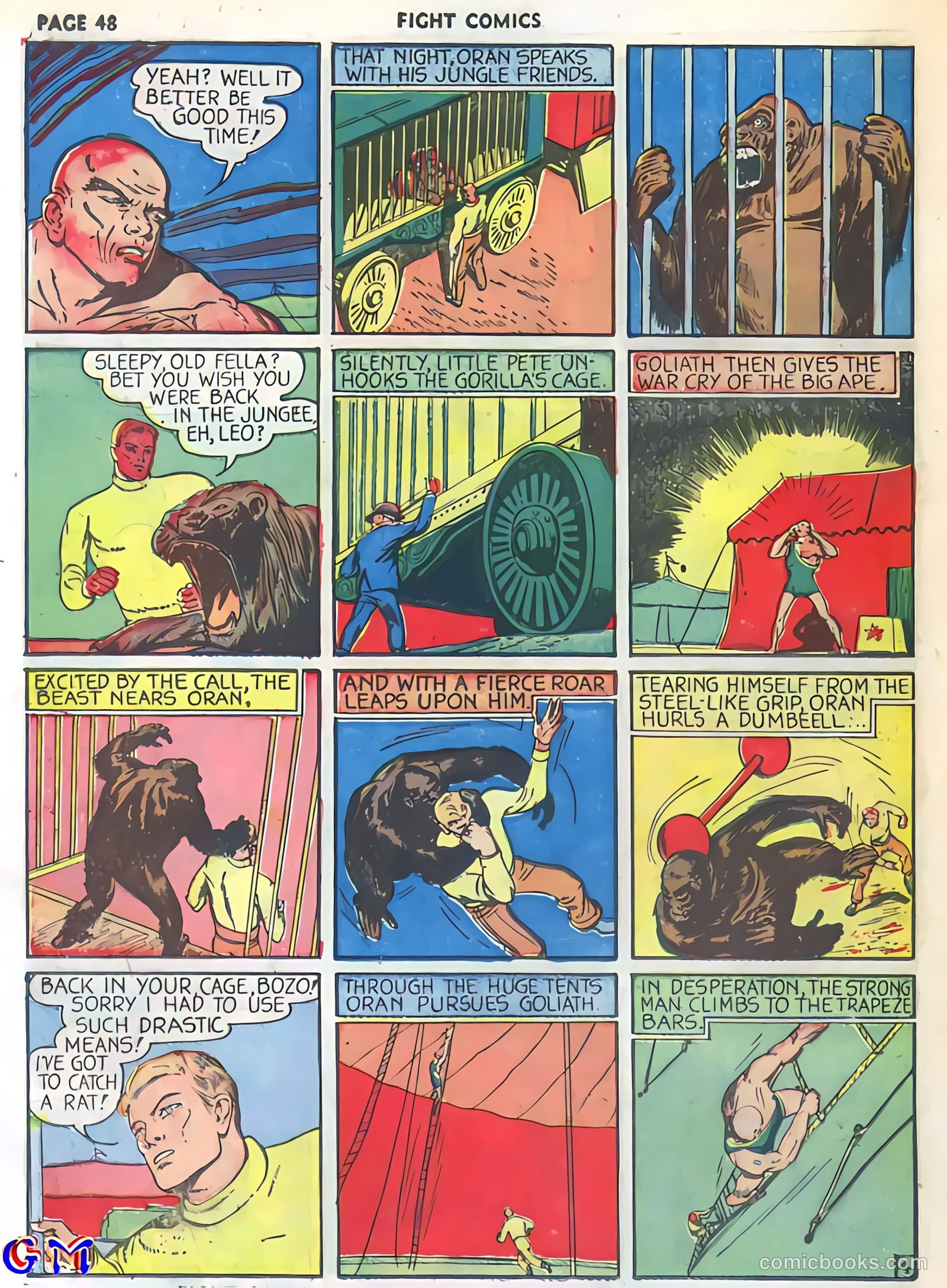 Fight Comics #5 (1940) — page 50 of 69