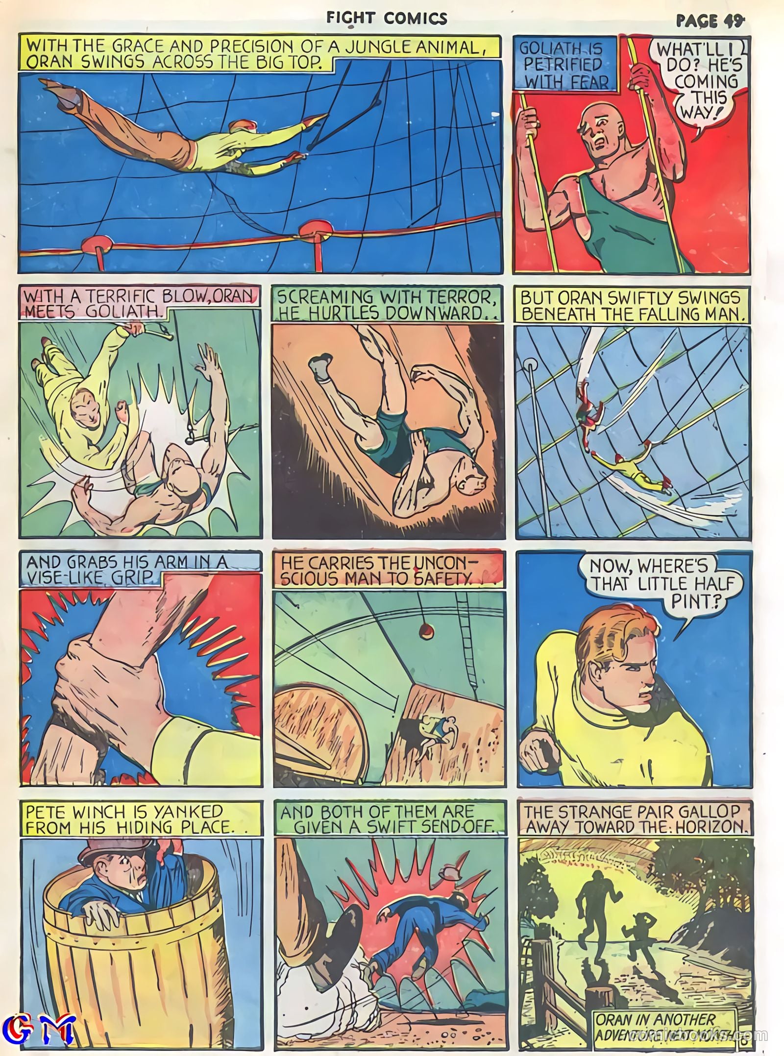 Fight Comics #5 (1940) — page 51 of 69