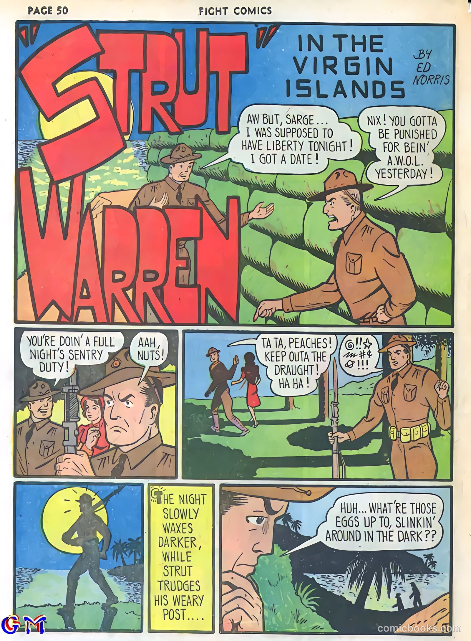 Fight Comics #5 (1940) — page 52 of 69
