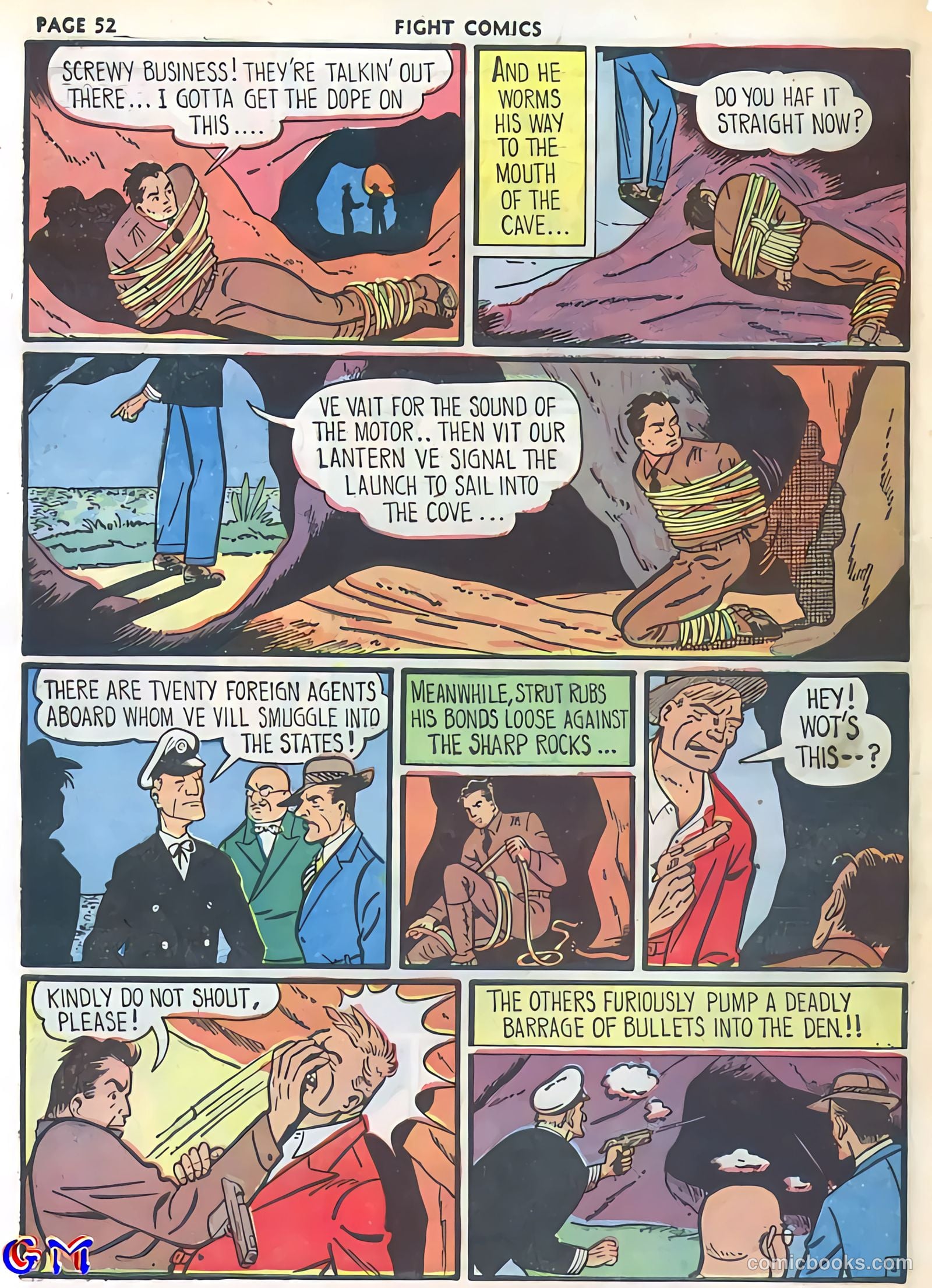 Fight Comics #5 (1940) — page 54 of 69