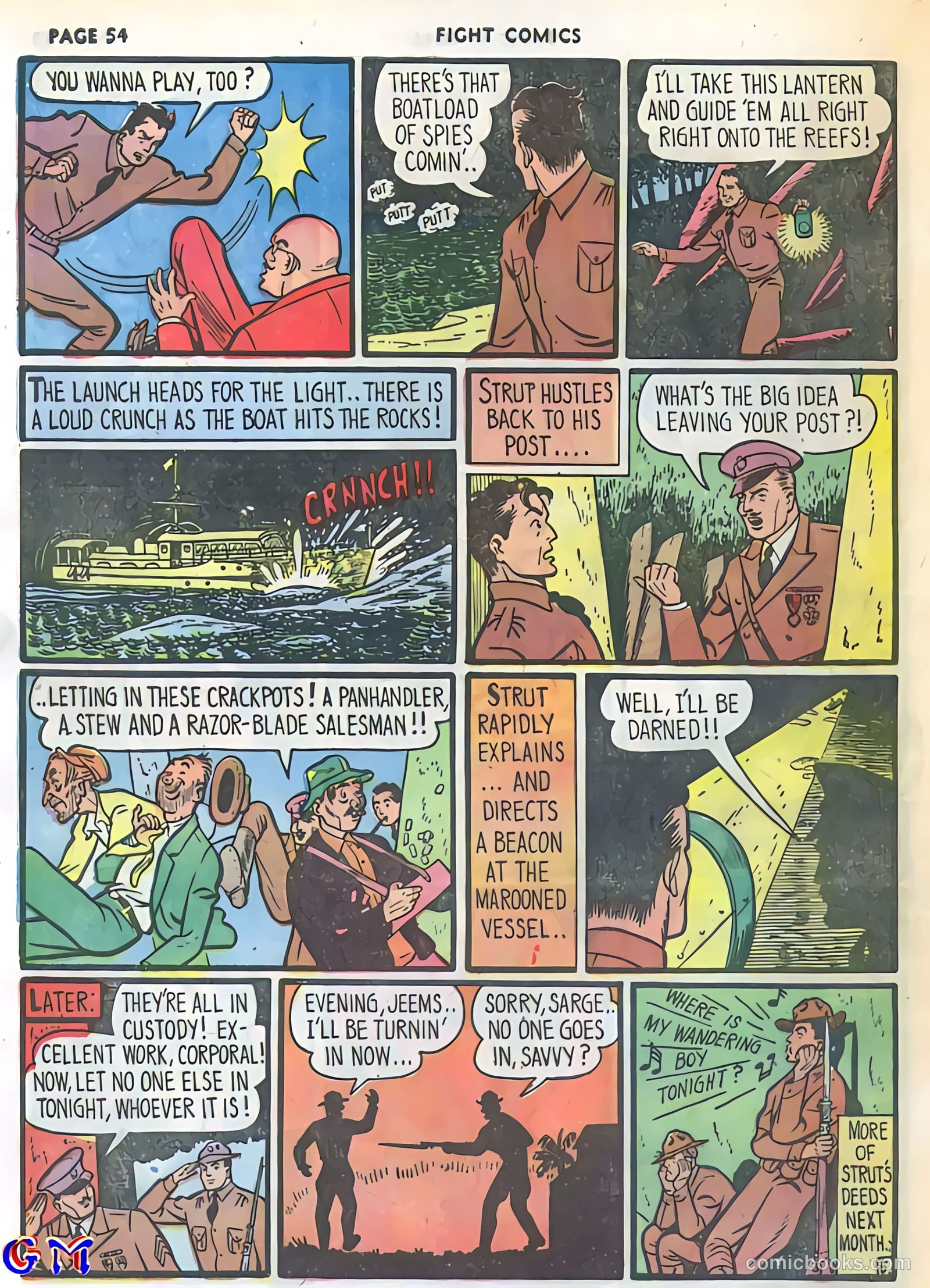 Fight Comics #5 (1940) — page 56 of 69