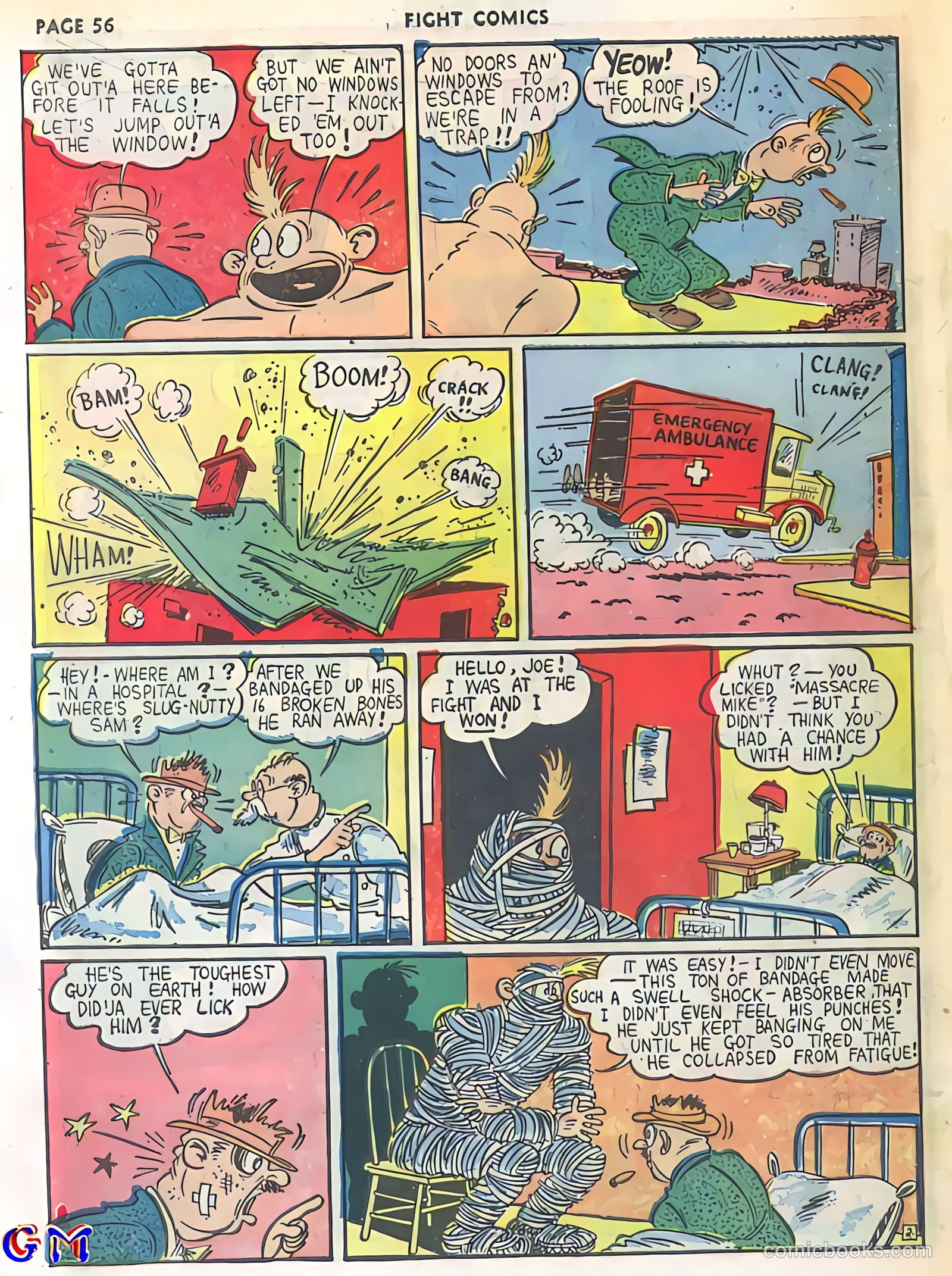 Fight Comics #5 (1940) — page 58 of 69