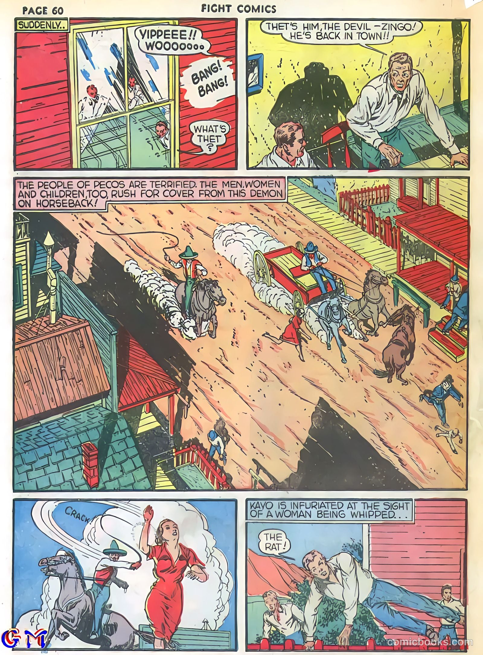 Fight Comics #5 (1940) — page 62 of 69