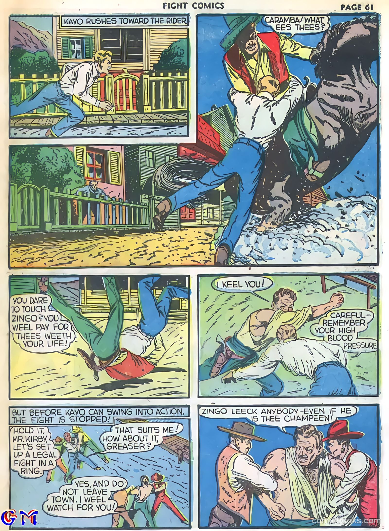 Fight Comics #5 (1940) — page 63 of 69