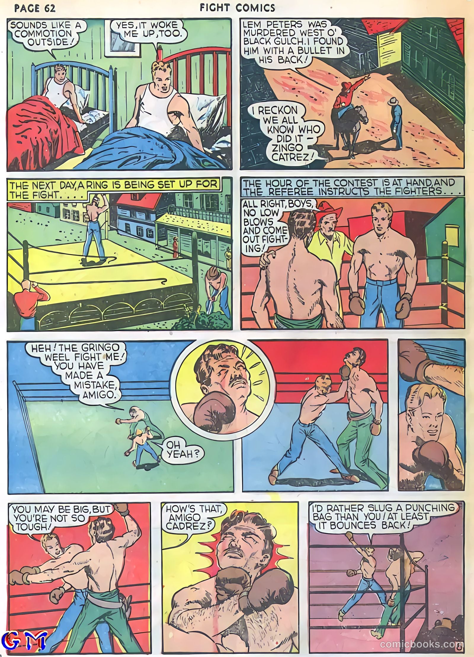 Fight Comics #5 (1940) — page 64 of 69