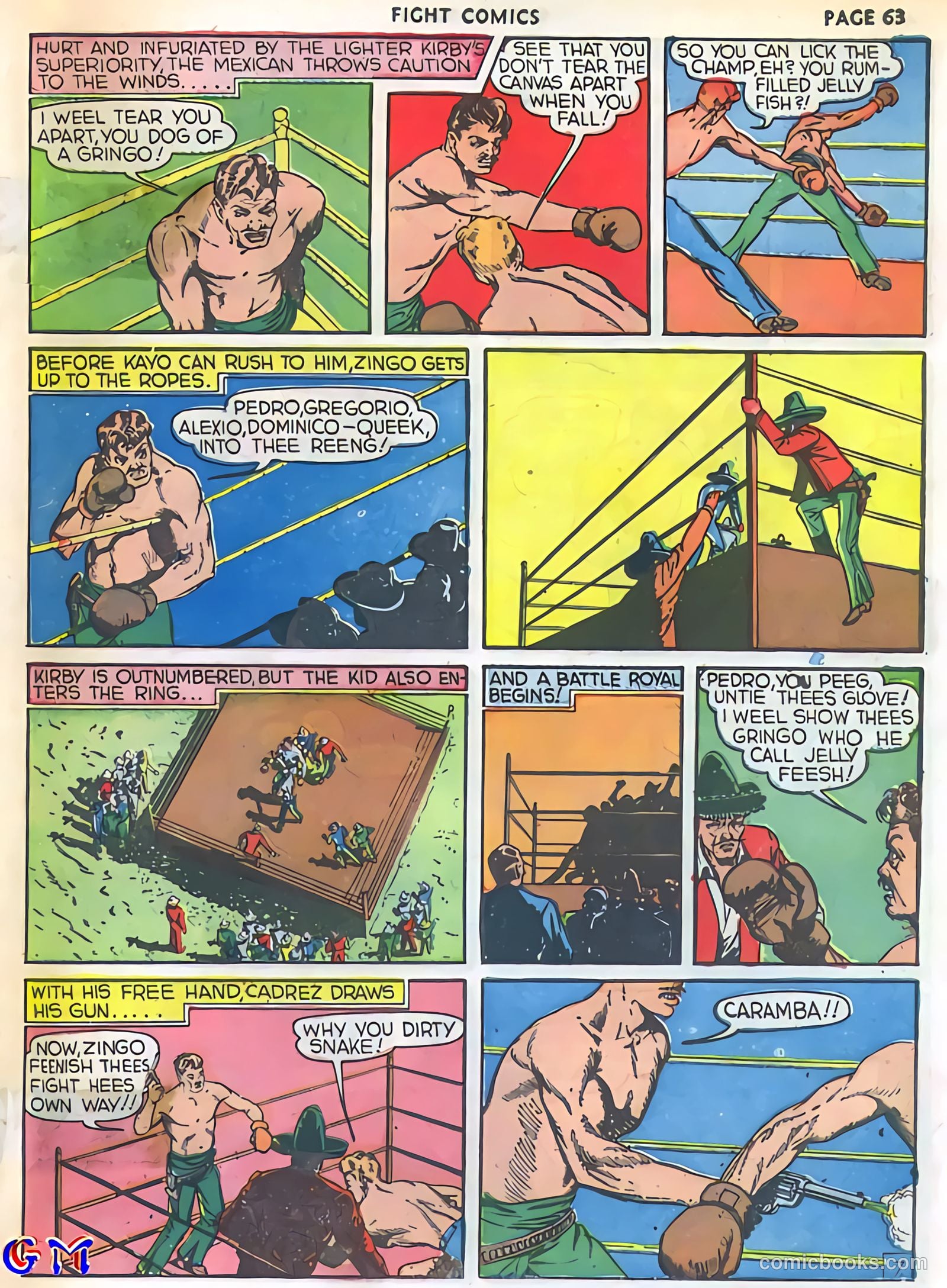 Fight Comics #5 (1940) — page 65 of 69