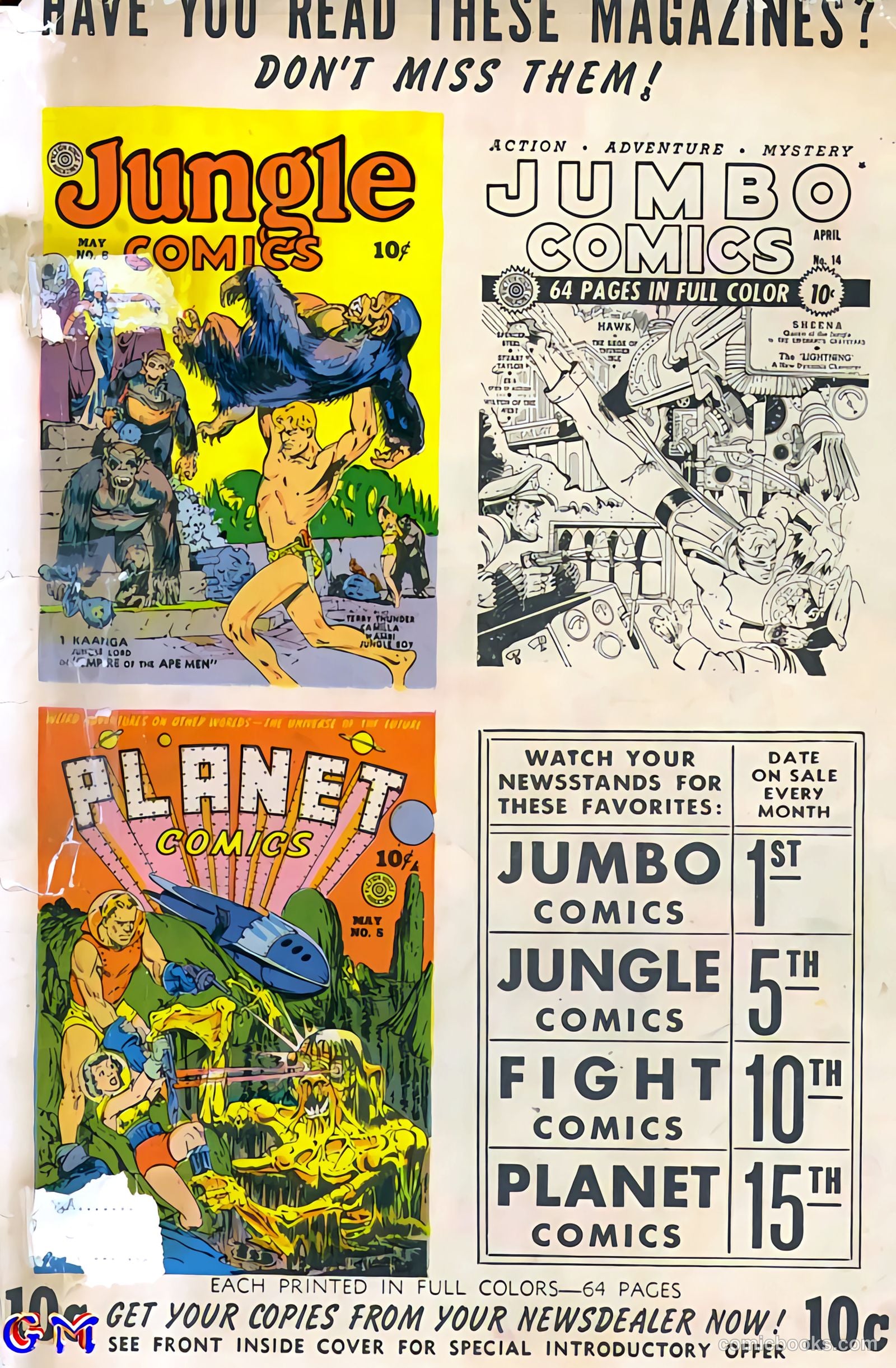 Fight Comics #5 (1940) — page 69 of 69