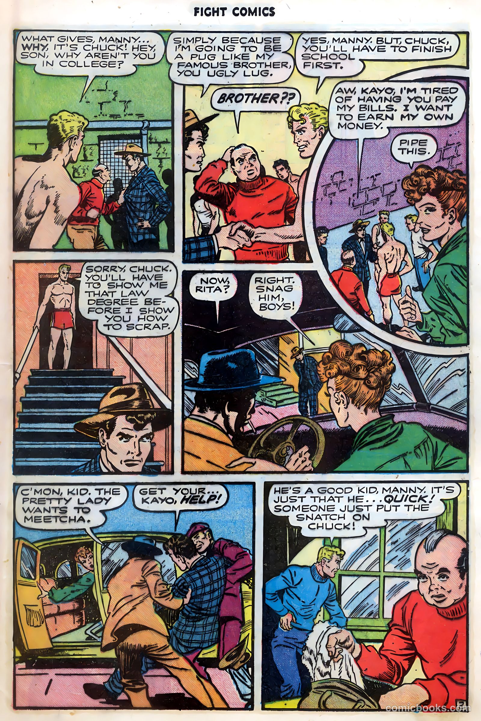 Fight Comics #50 (1947) — page 21 of 52