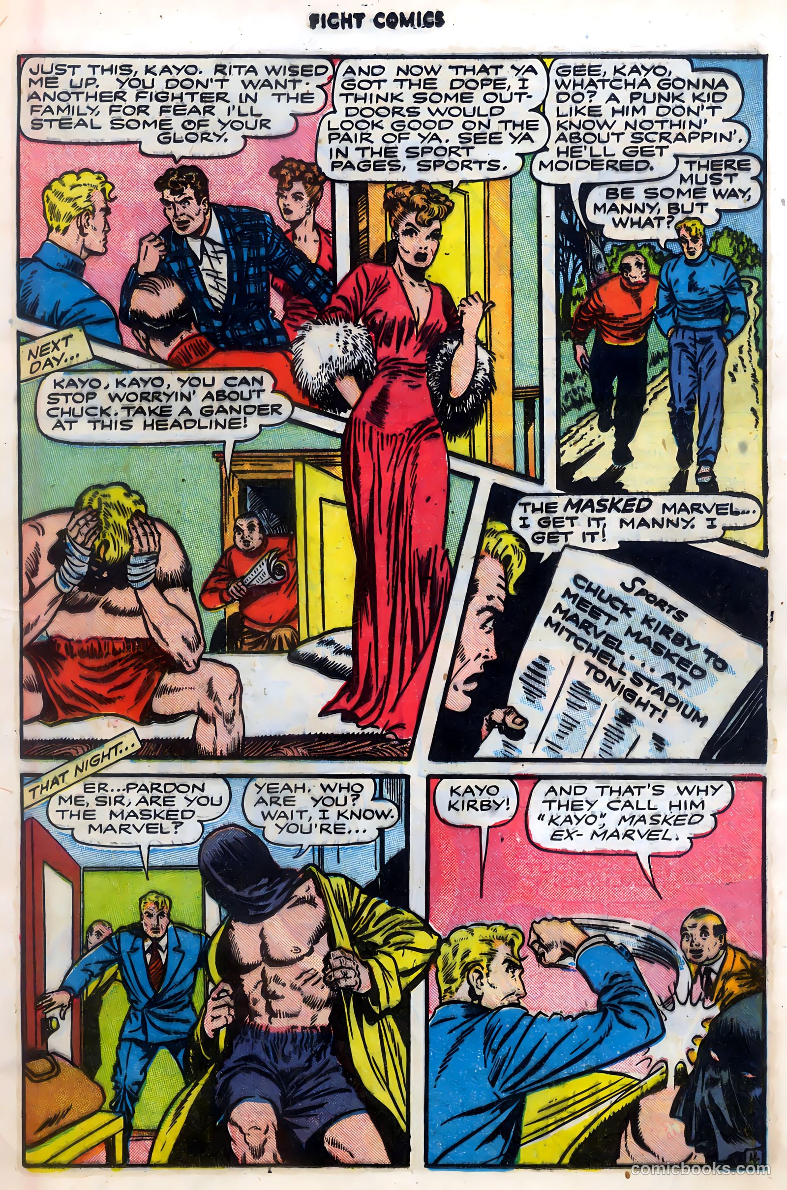 Fight Comics #50 (1947) — page 23 of 52