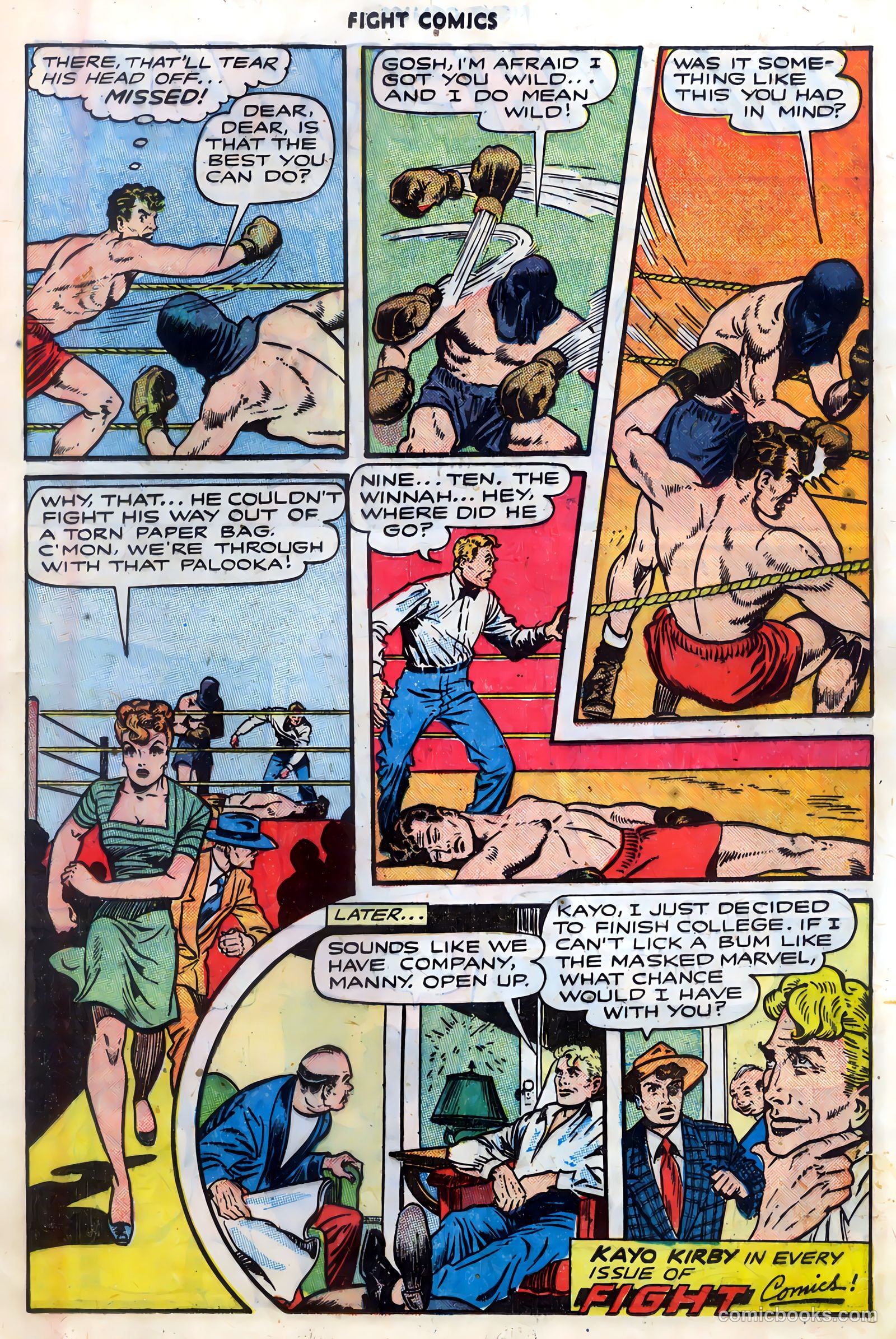 Fight Comics #50 (1947) — page 25 of 52